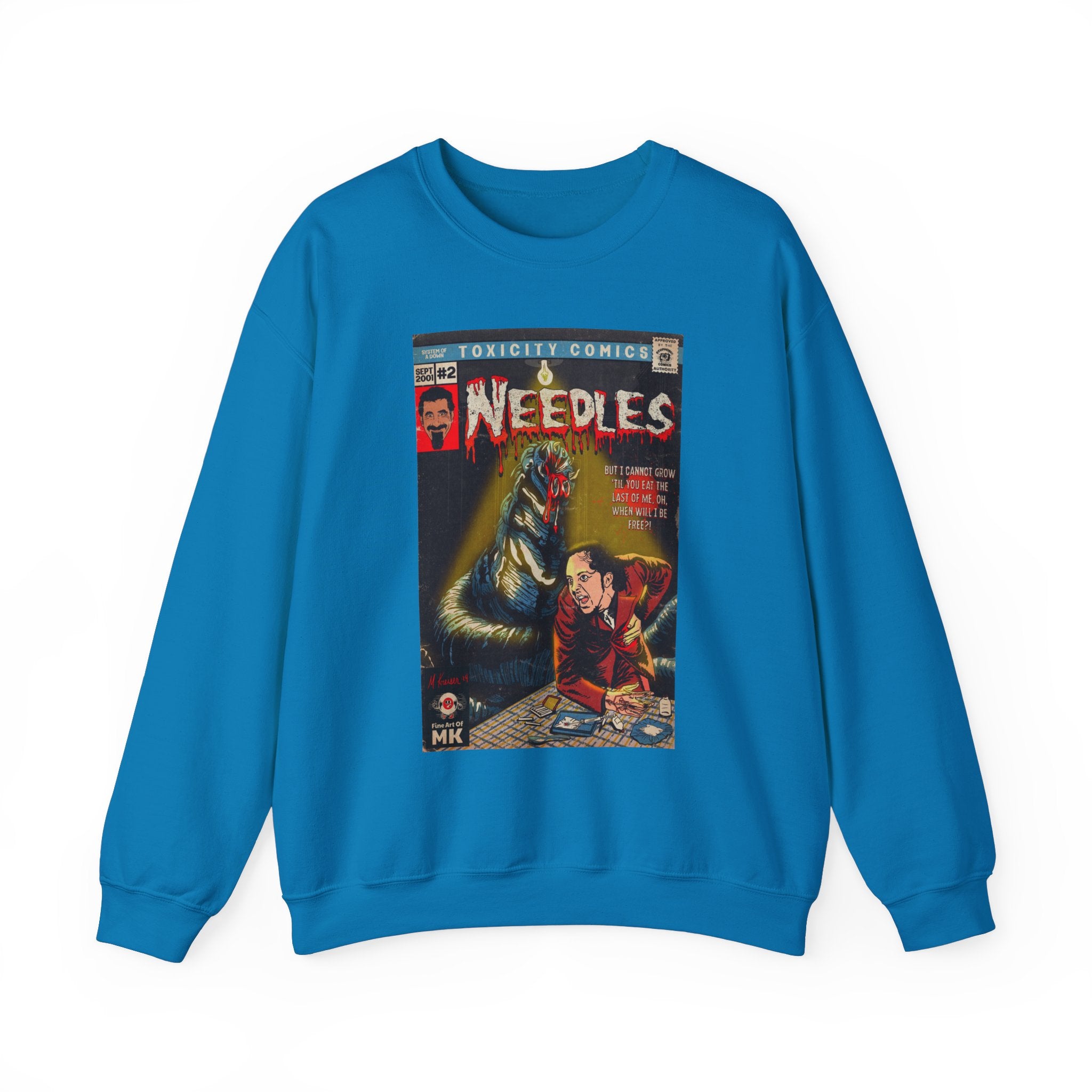 Needles - Unisex Heavy Blend™ Crewneck Sweatshirt