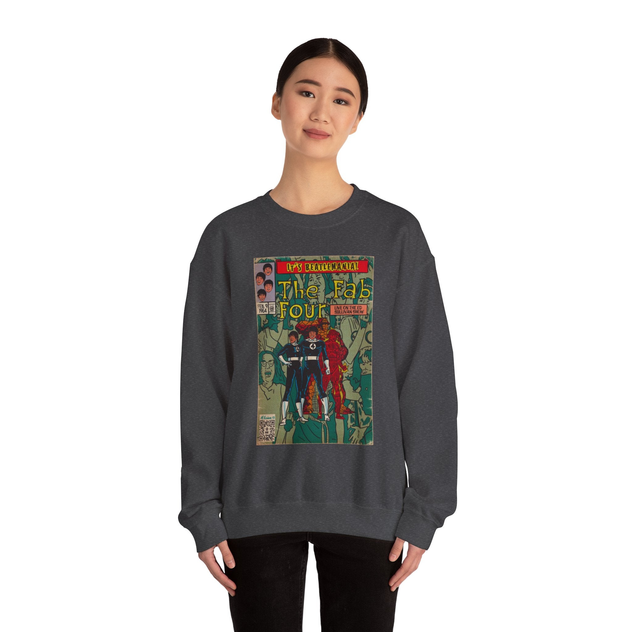 Beatlemania -  Unisex Heavy Blend™ Crewneck Sweatshirt