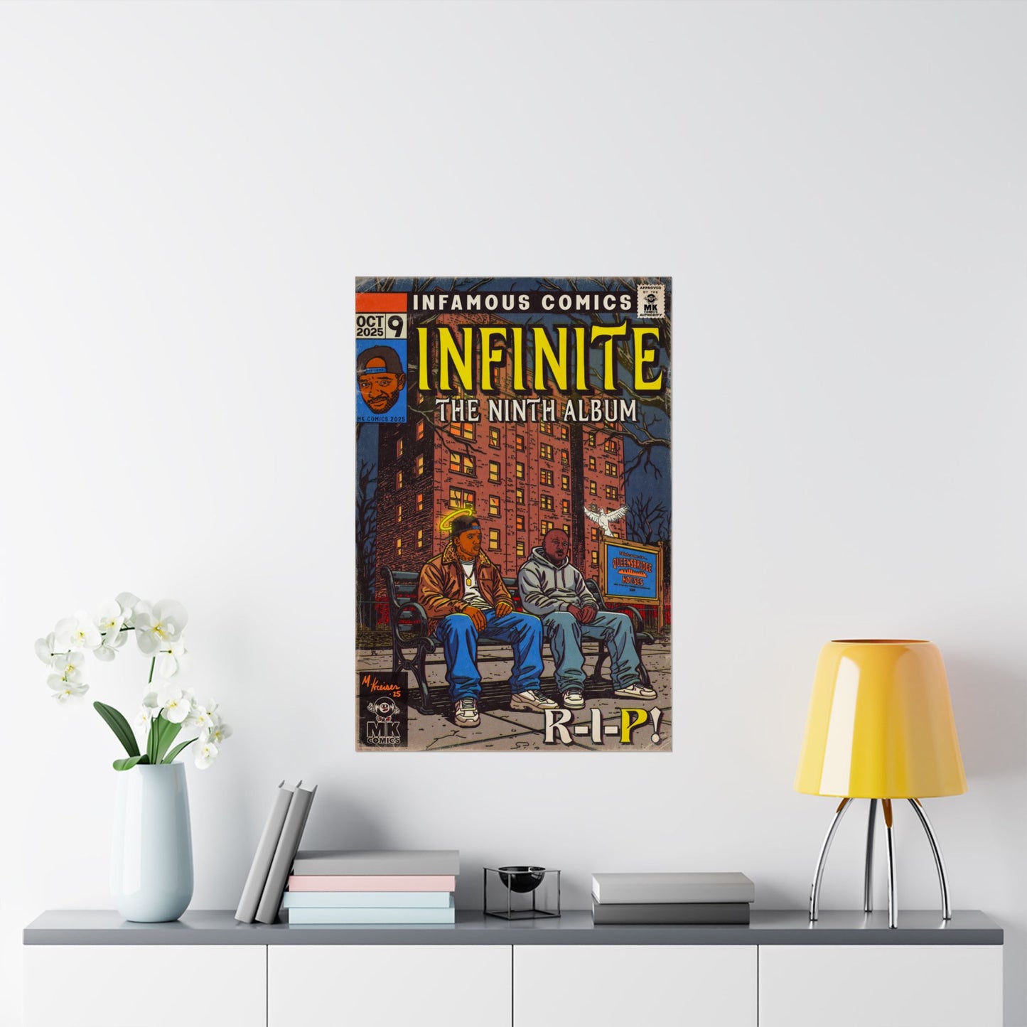 Infinite - Comic Book Art - Matte Vertical Posters