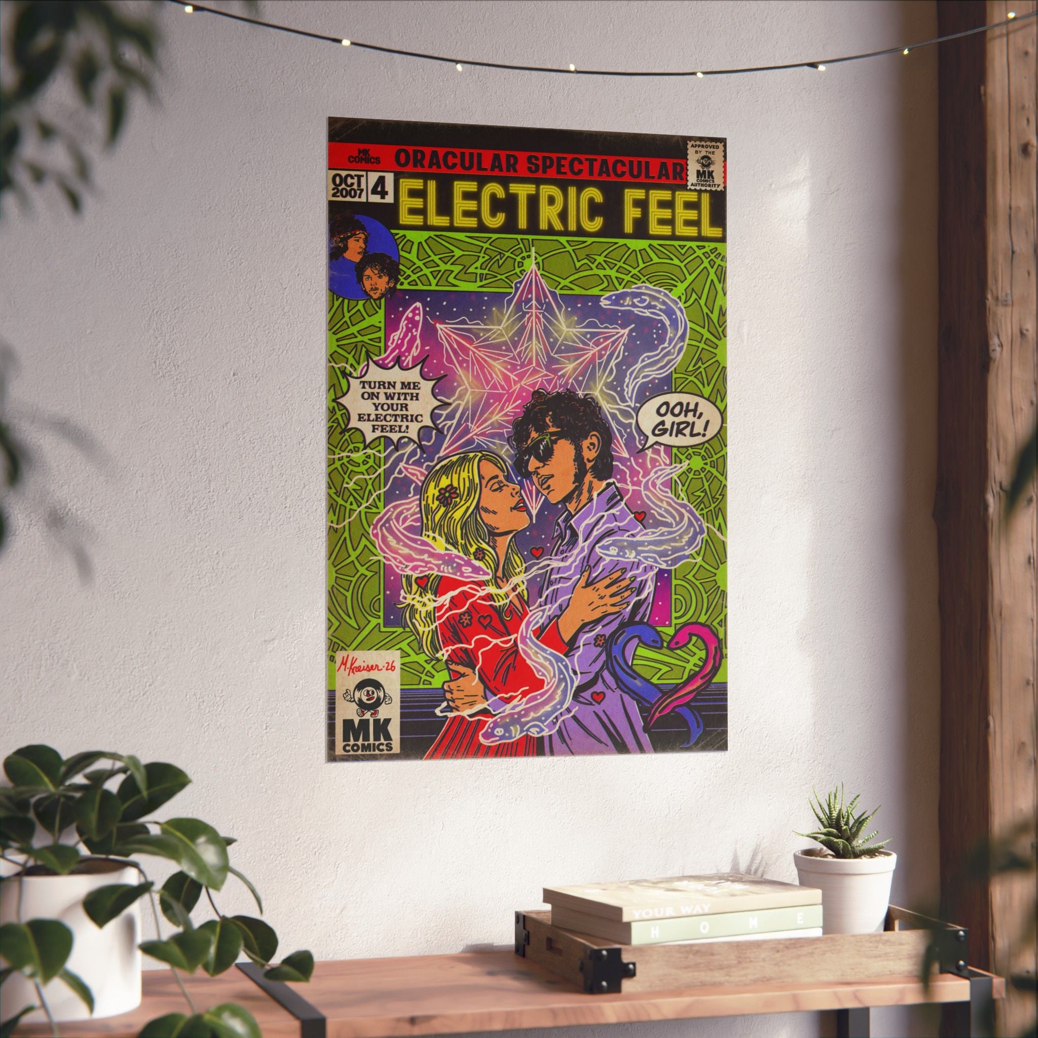 Electric Feel - Matte Vertical Posters