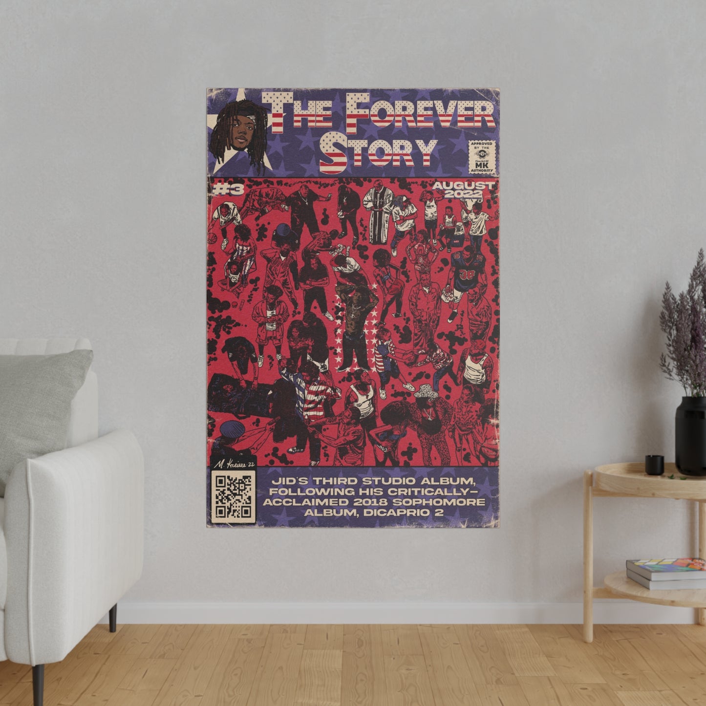 The Forever Story - Matte Canvas, Stretched