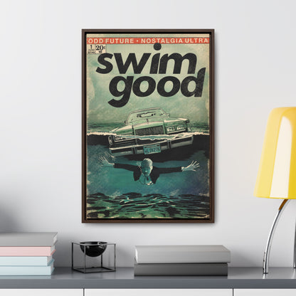 Frank Ocean - Swim Good - Gallery Canvas Wraps, Vertical Frame