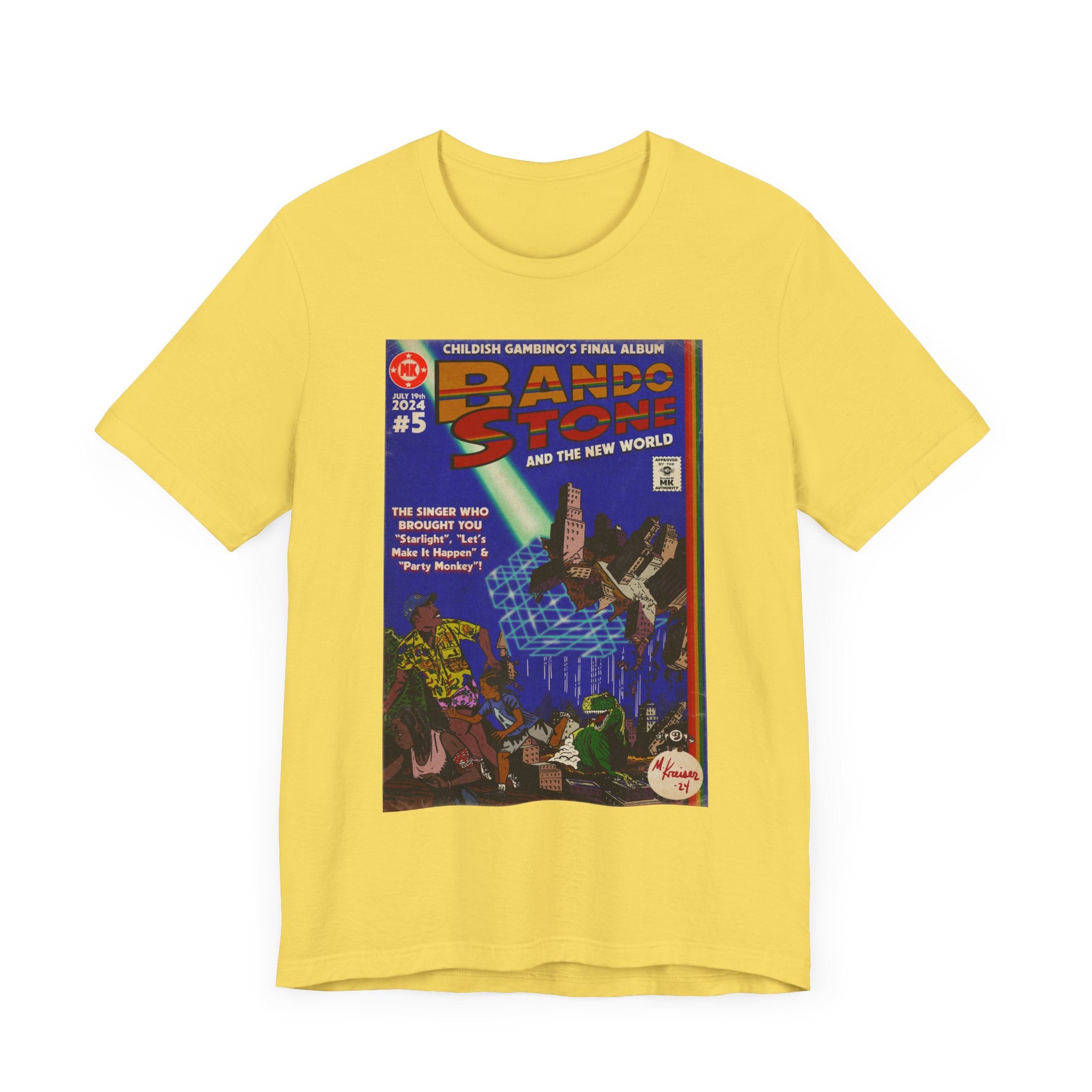 Bando Stone  - Unisex Jersey Short Sleeve Tee
