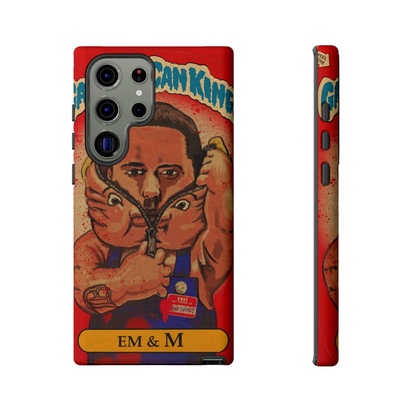 Em & M - Garbage Can Kings - Eminem - Tough Phone Cases