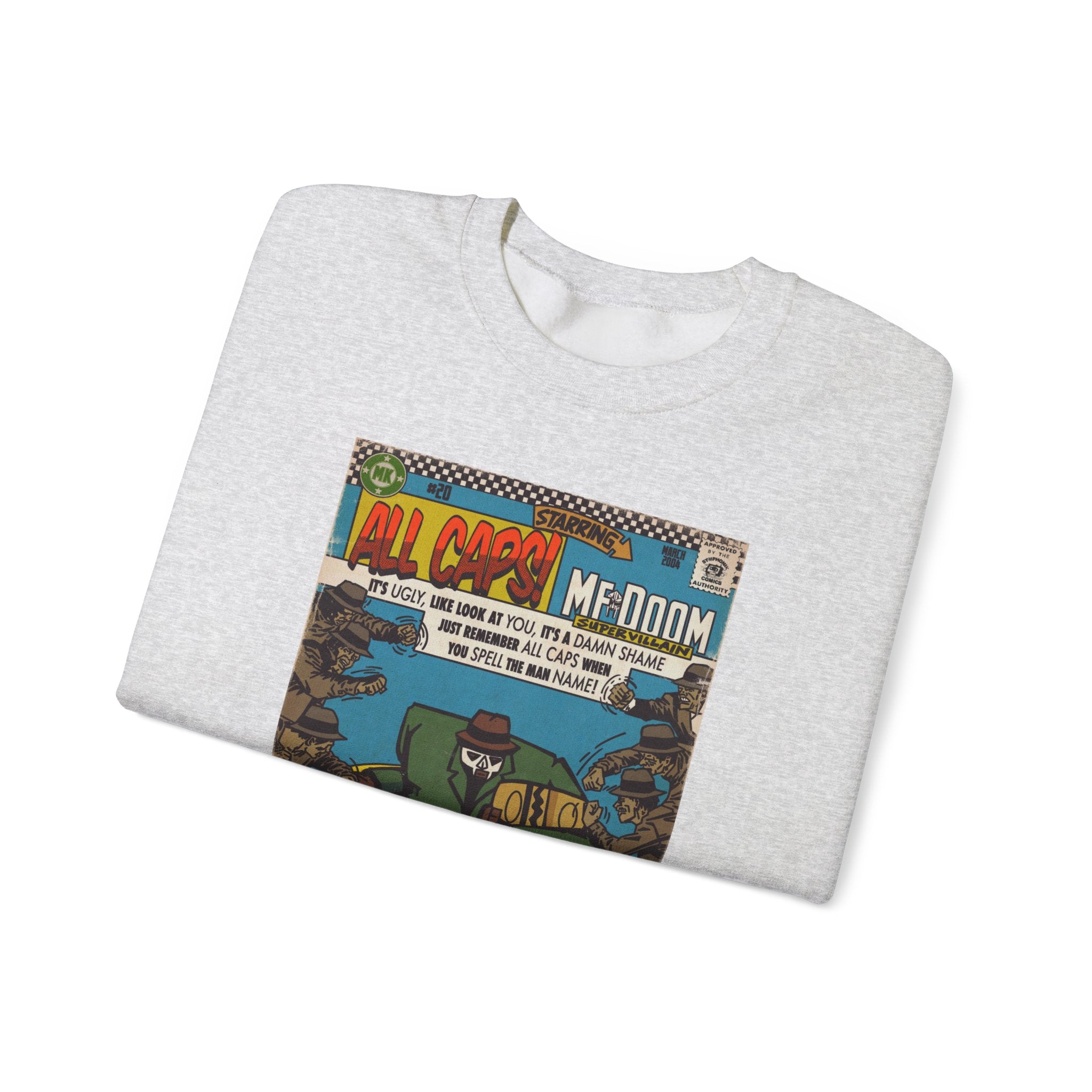All Caps - Unisex Heavy Blend™ Crewneck Sweatshirt