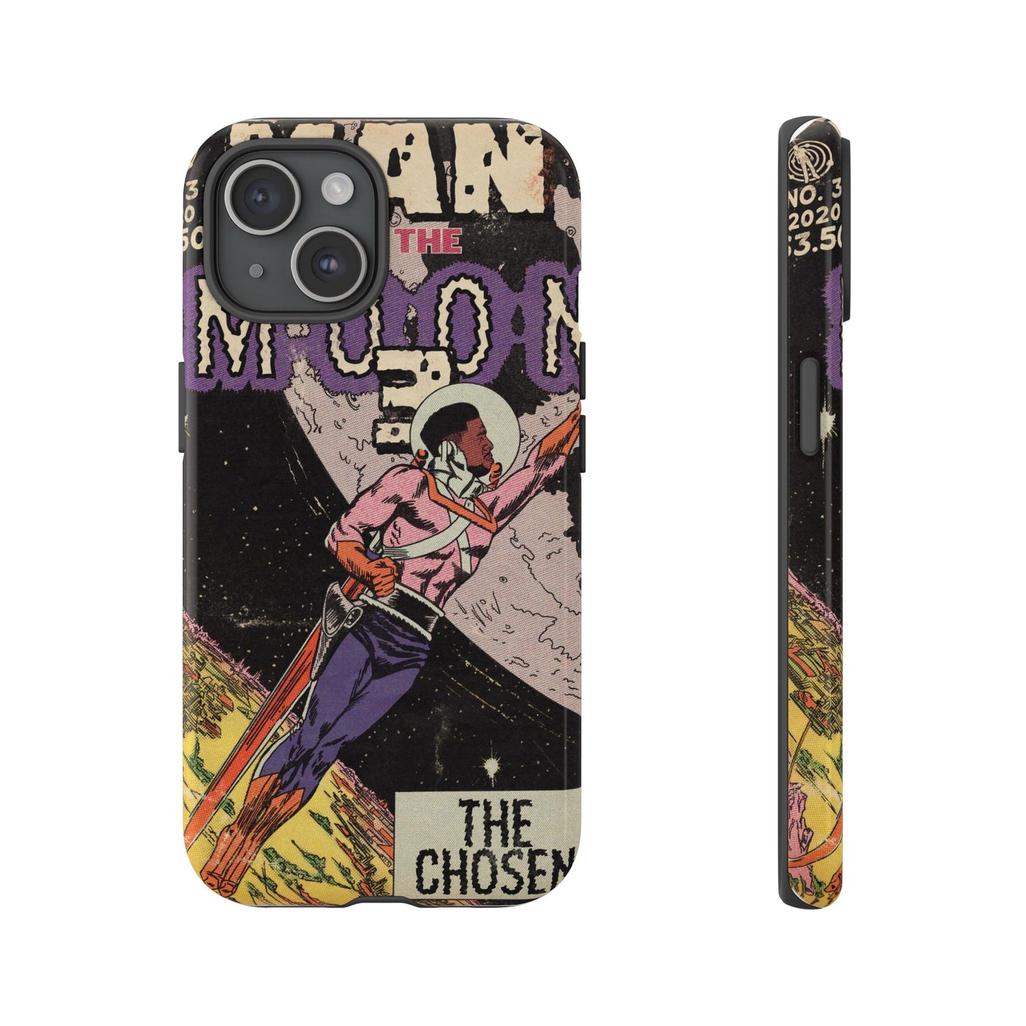 Man on the Moon 3 - Tough Phone Cases