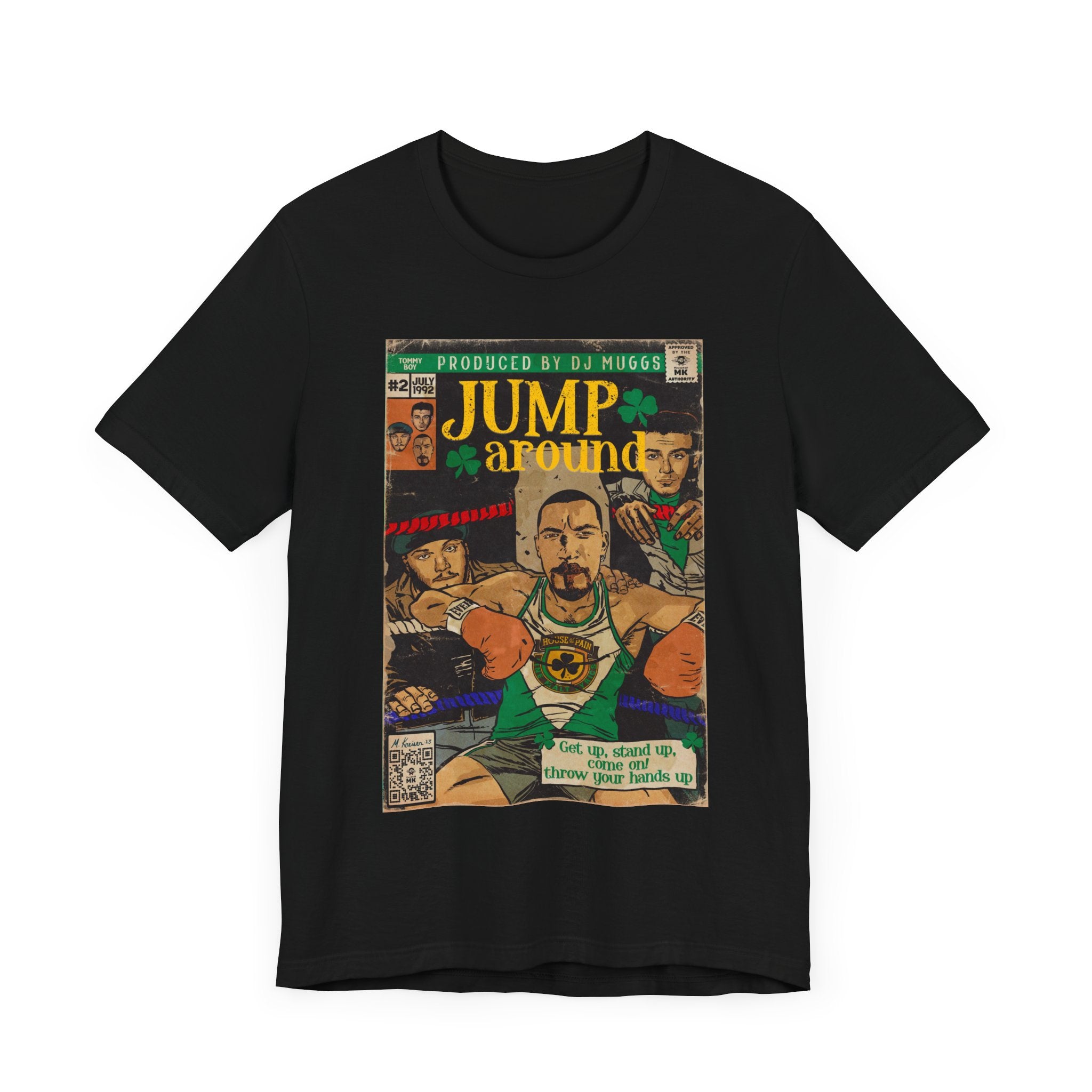 Jump Around -  Unisex Jersey Short Sleeve Tee