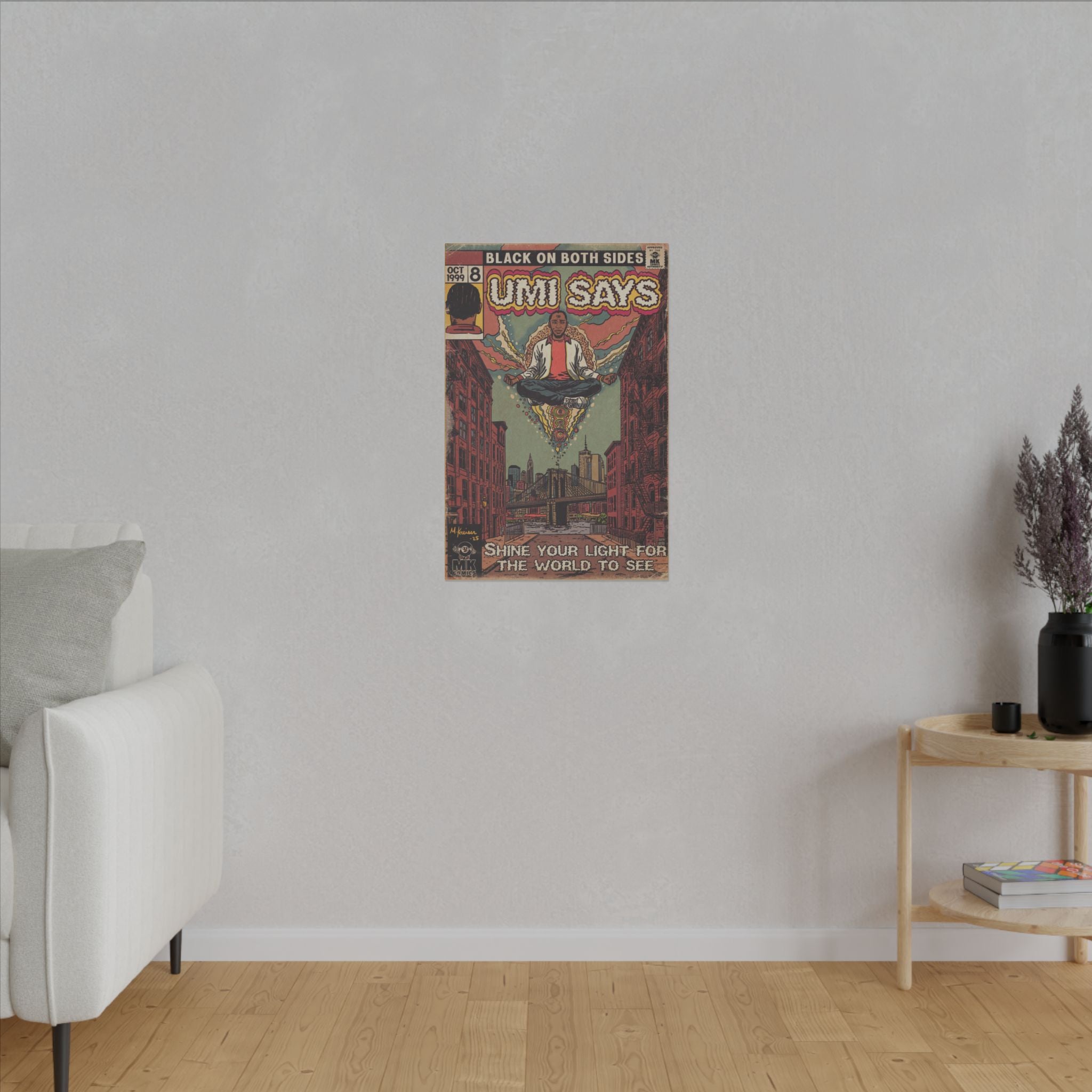 Mos - Umi Says - Matte Canvas, Stretched, 0.75" (Multi-Size)
