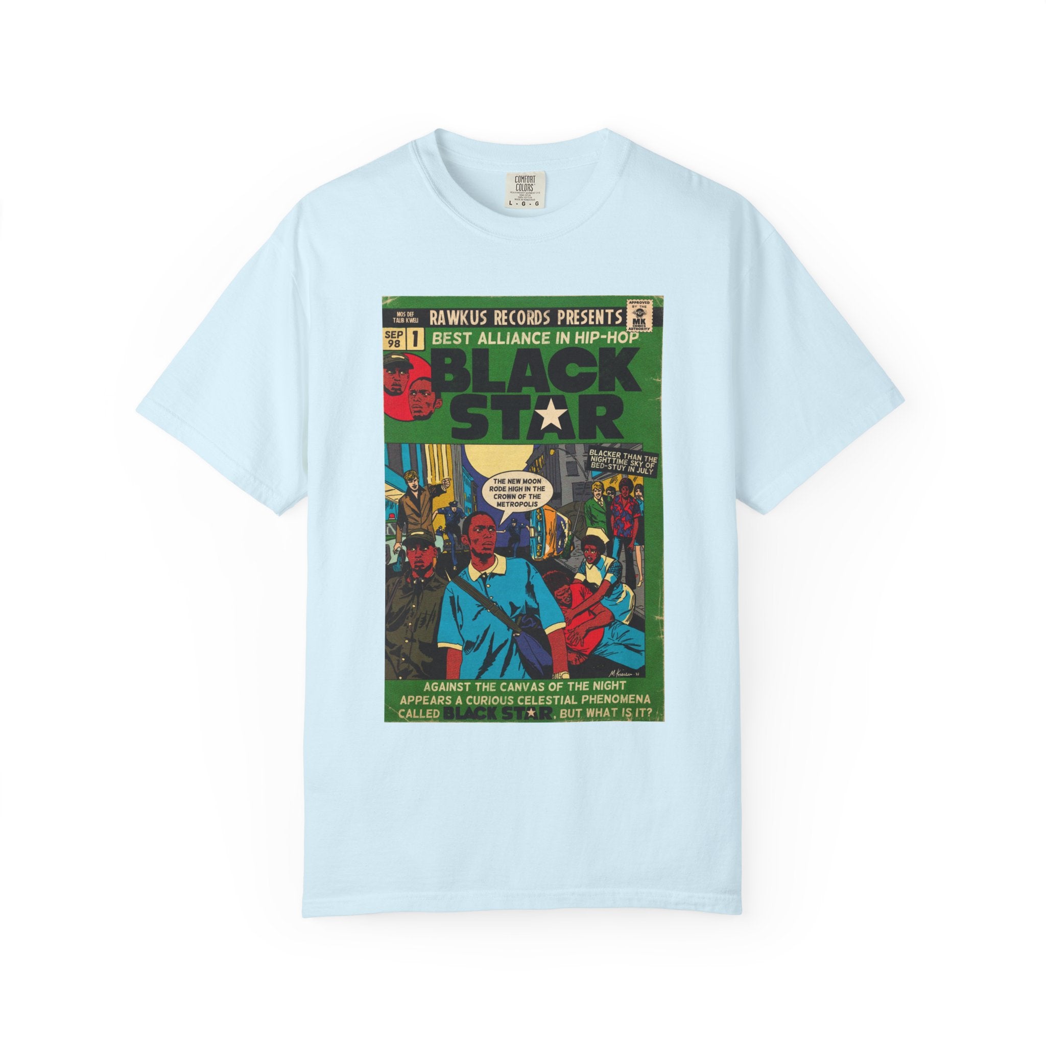 Black Star - Unisex Comfort Colors T-shirt