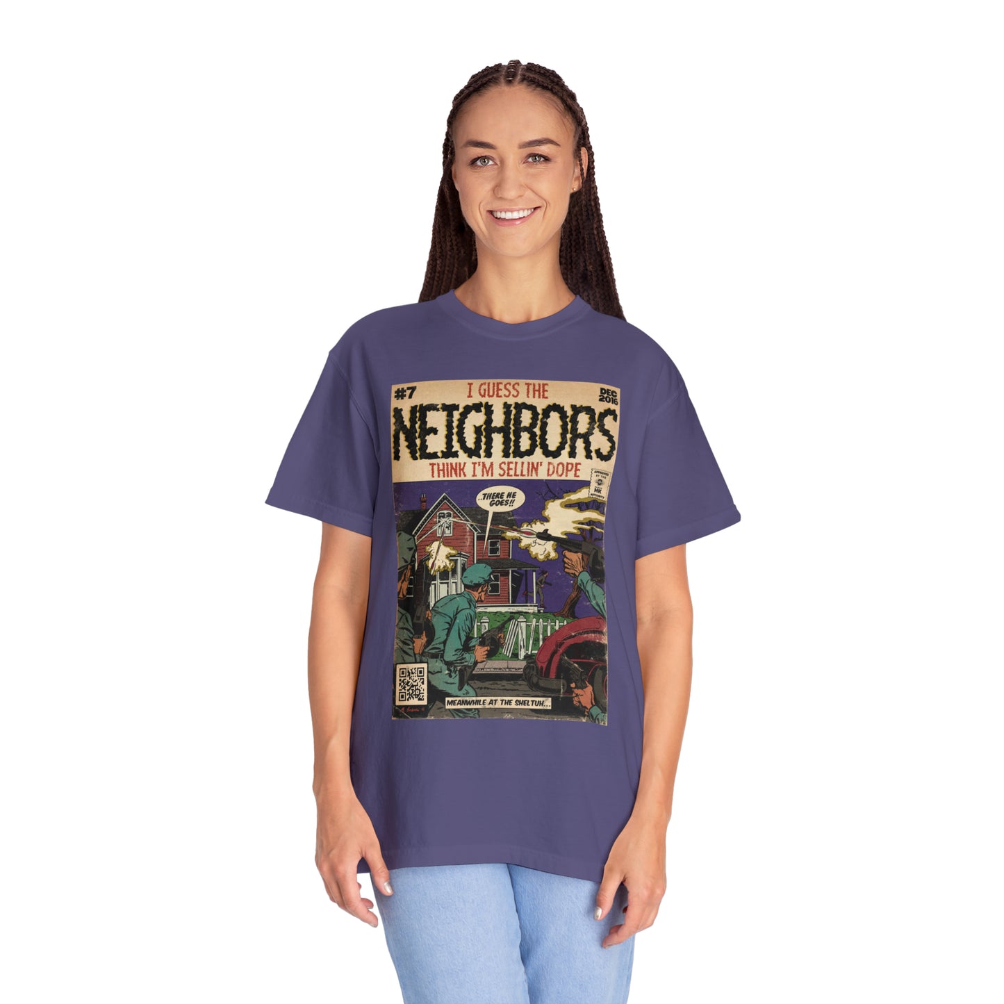 J. Cole - Neighbors - Unisex Comfort Colors T-shirt