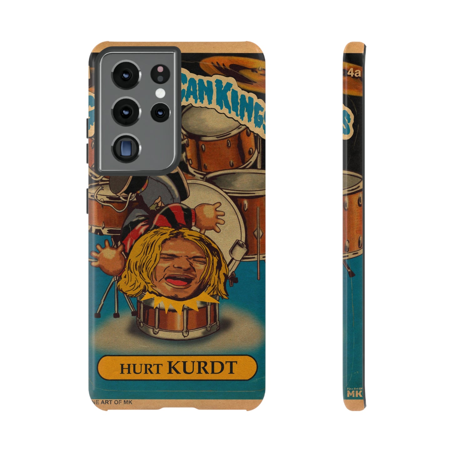 Hurt KURDT - Garbage Can Kings - Nirvana - Tough Phone Cases