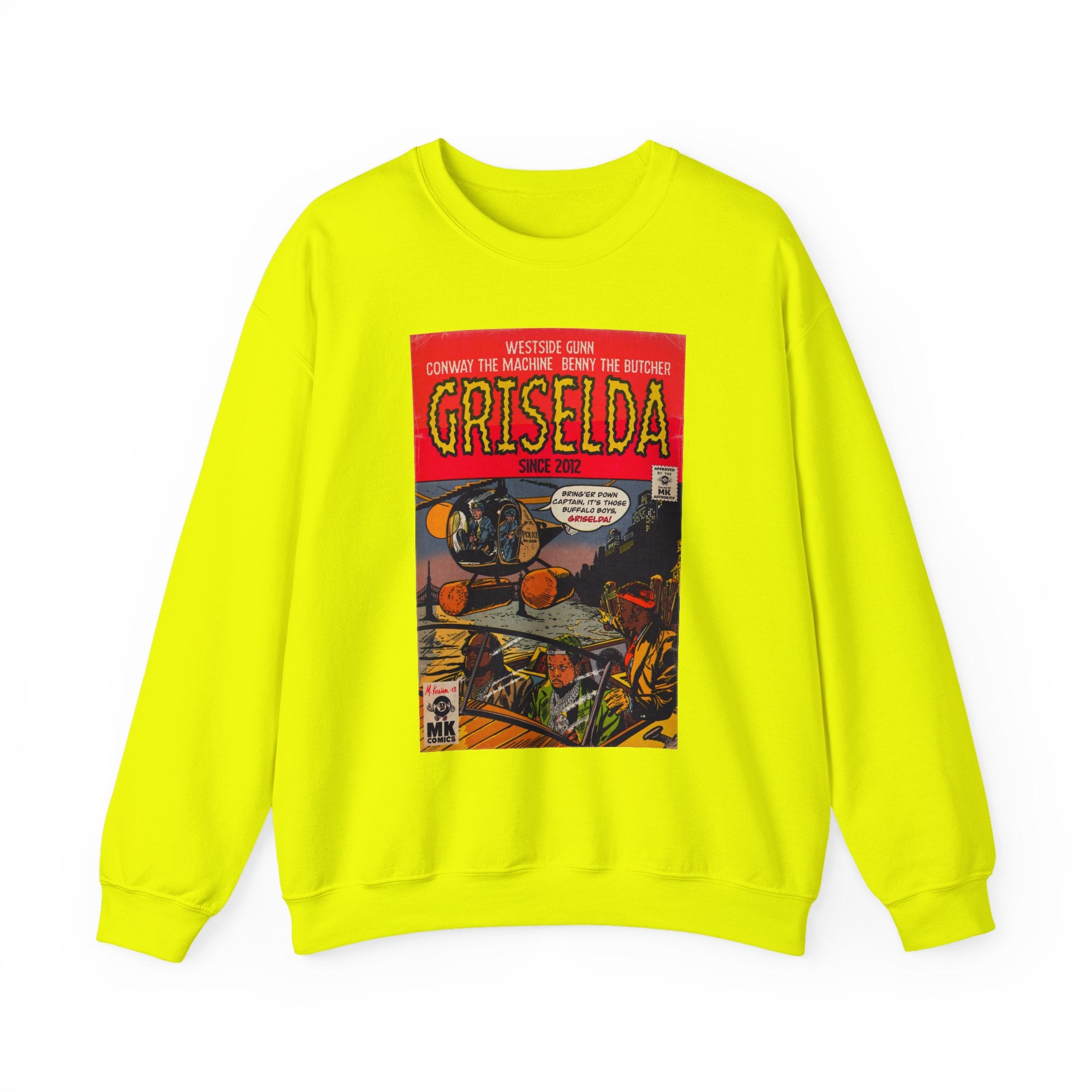 Griselda - Comic Book Art - Unisex Heavy Blend™ Crewneck Sweatshirt