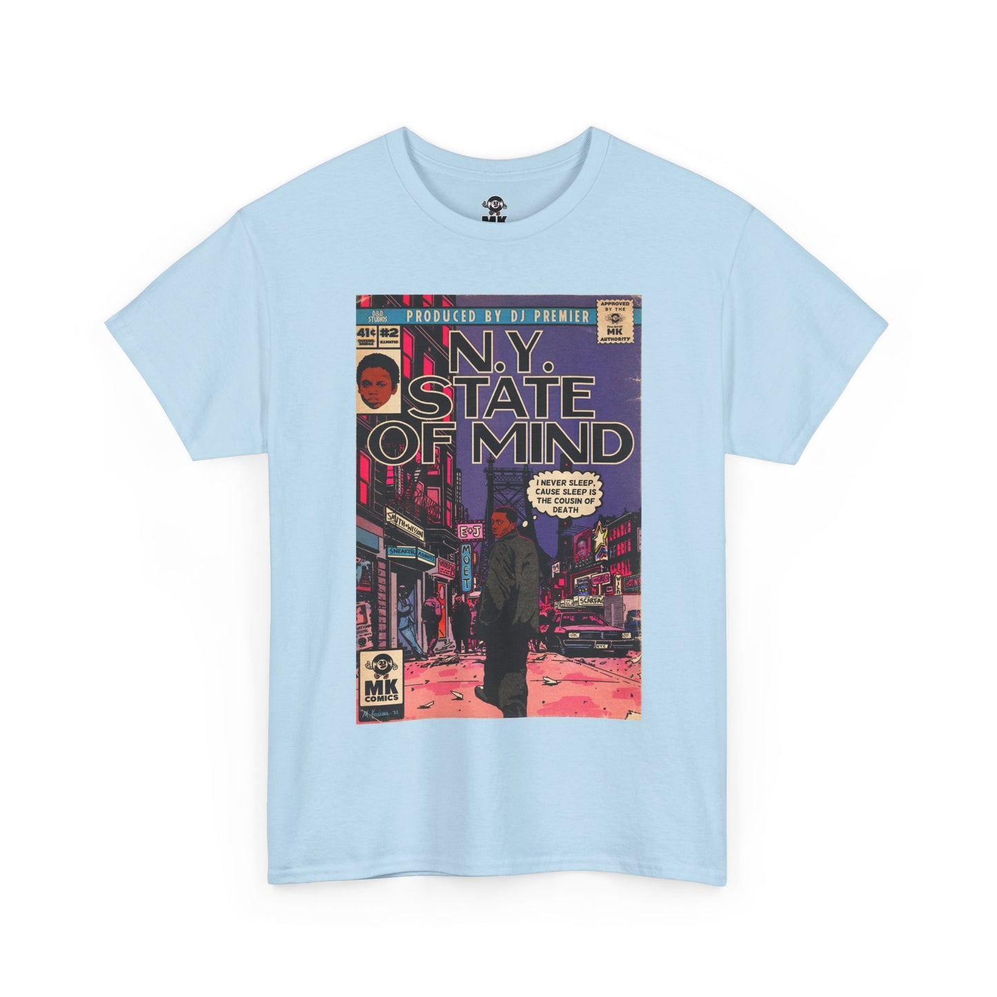 NY State of Mind - MK Classic - Unisex Heavy Cotton Tee