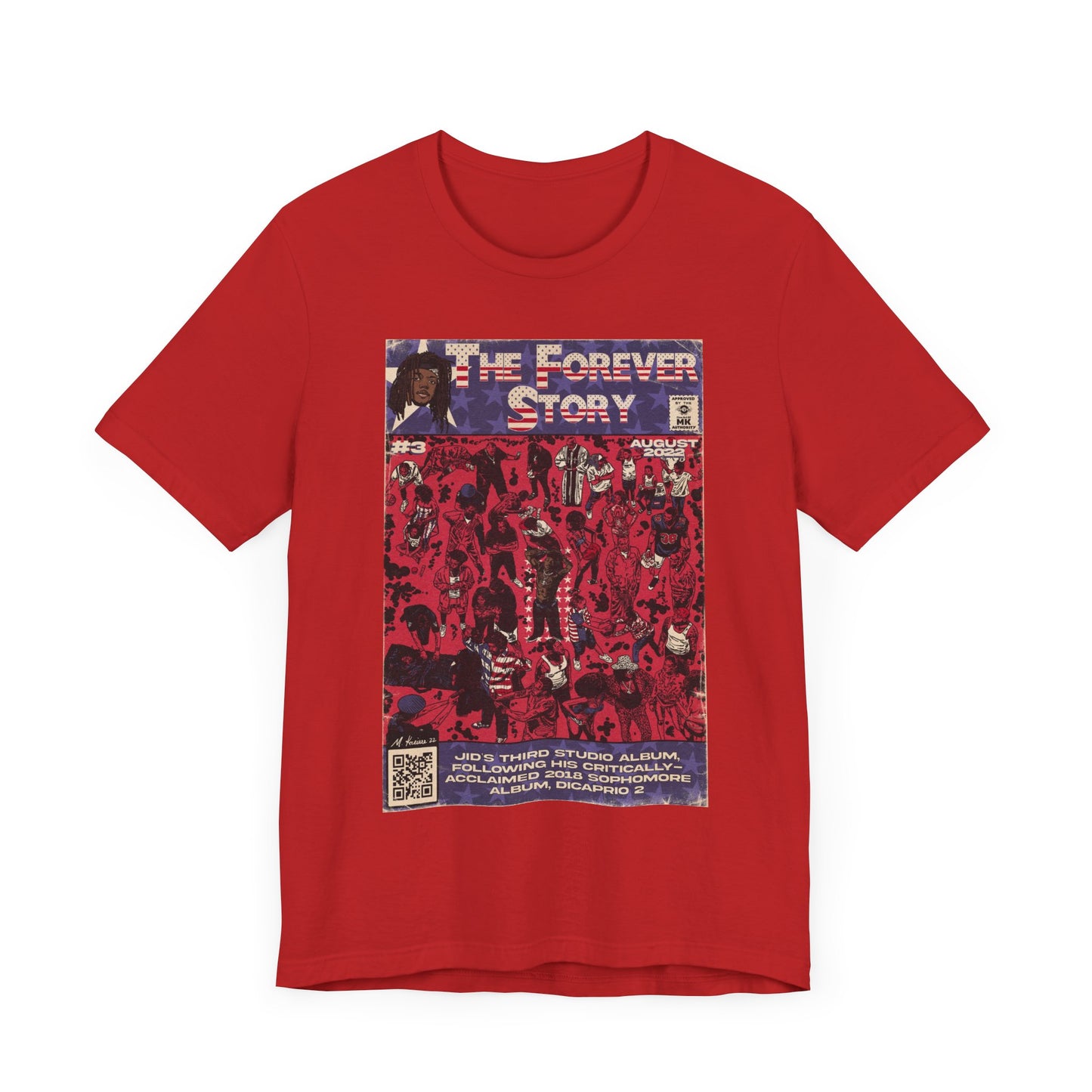 JID - The Forever Story - Unisex Jersey Short Sleeve Tee