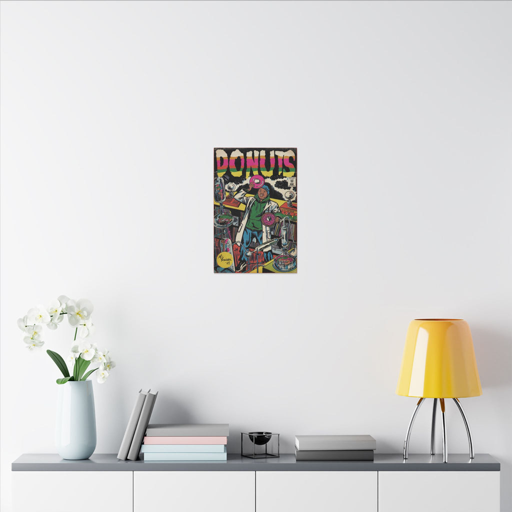 Donuts - Matte Canvas, Stretched, 0.75"