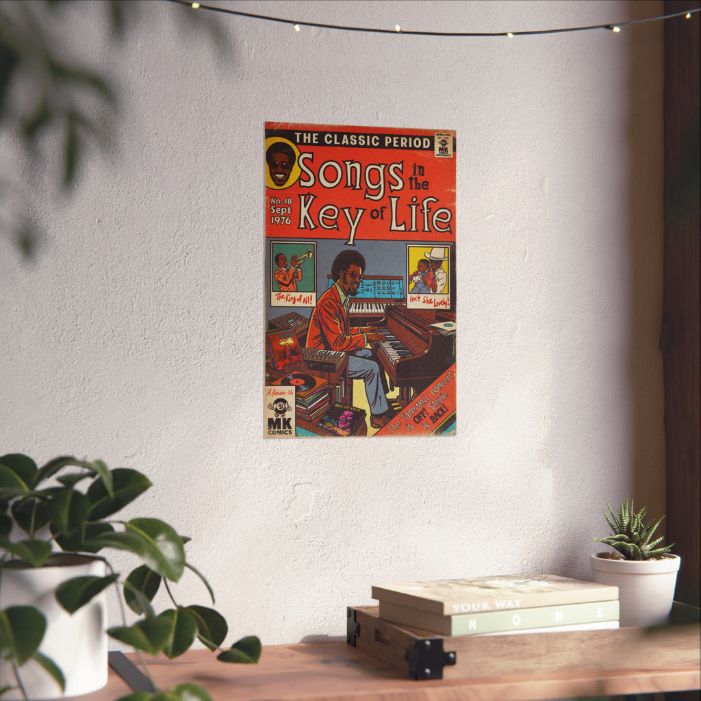 Songs in the Key of Life - Matte Vertical Posters