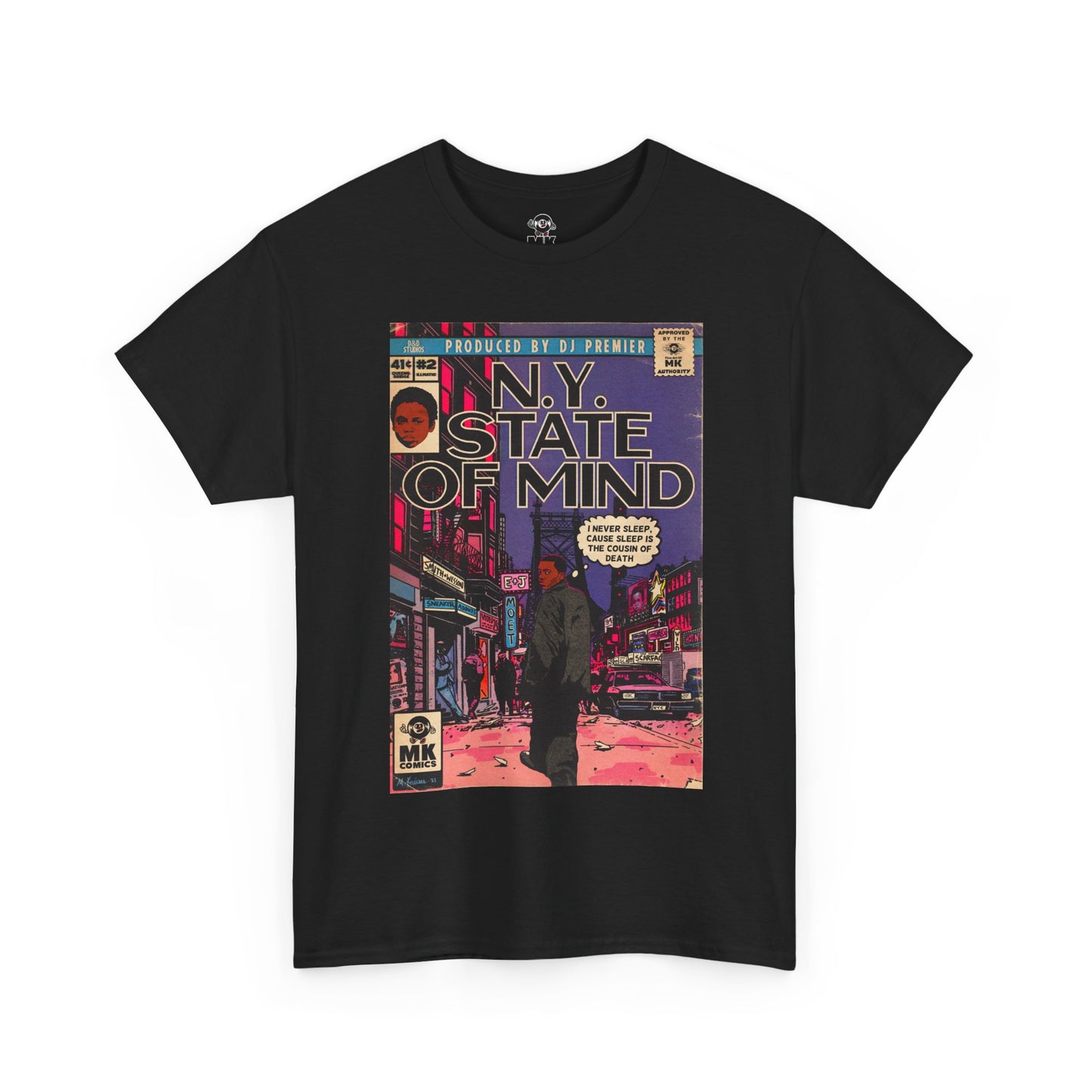 NY State of Mind - MK Classic - Unisex Heavy Cotton Tee