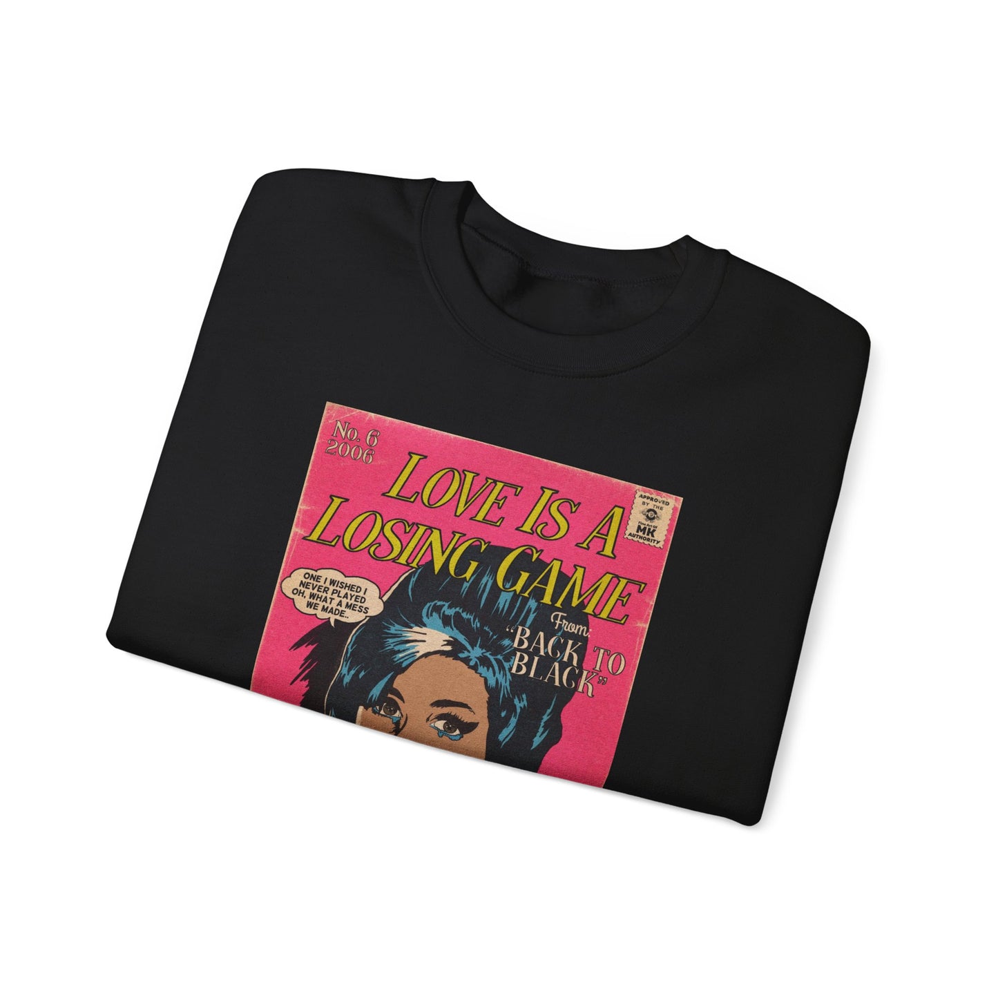 Amy Winehouse - Love Is A Losing Game - Unisex Heavy Blend™ Crewneck Sweatshirt