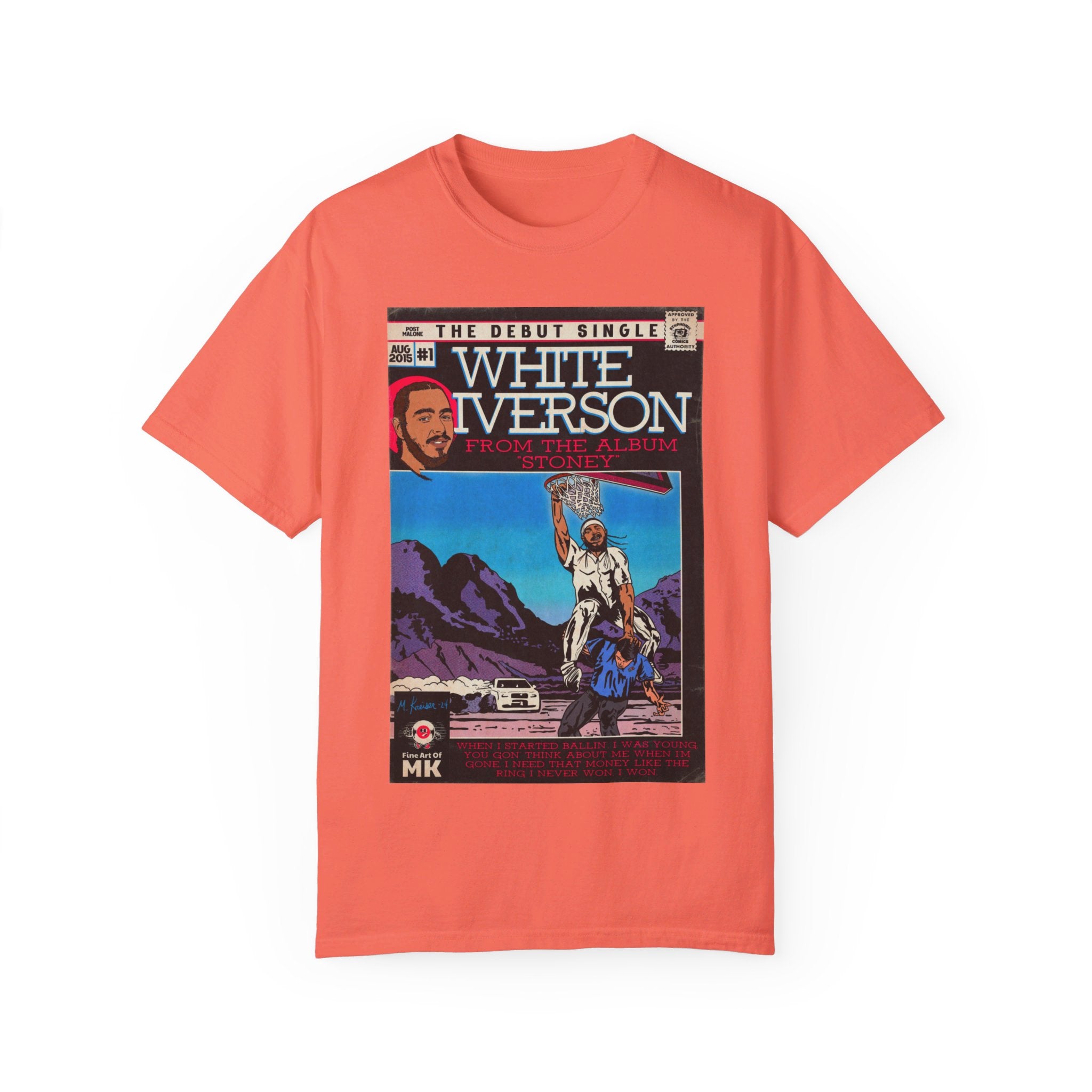 White Iverson - Unisex Comfort Colors T-shirt
