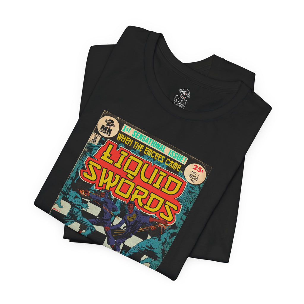 Liquid Swords - Unisex Jersey Short Sleeve Crew Neck T-Shirt - Hip Hop Graphic Tee