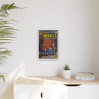 Infinite - Comic Book Art - Matte Canvas, Framed (Multi-color)