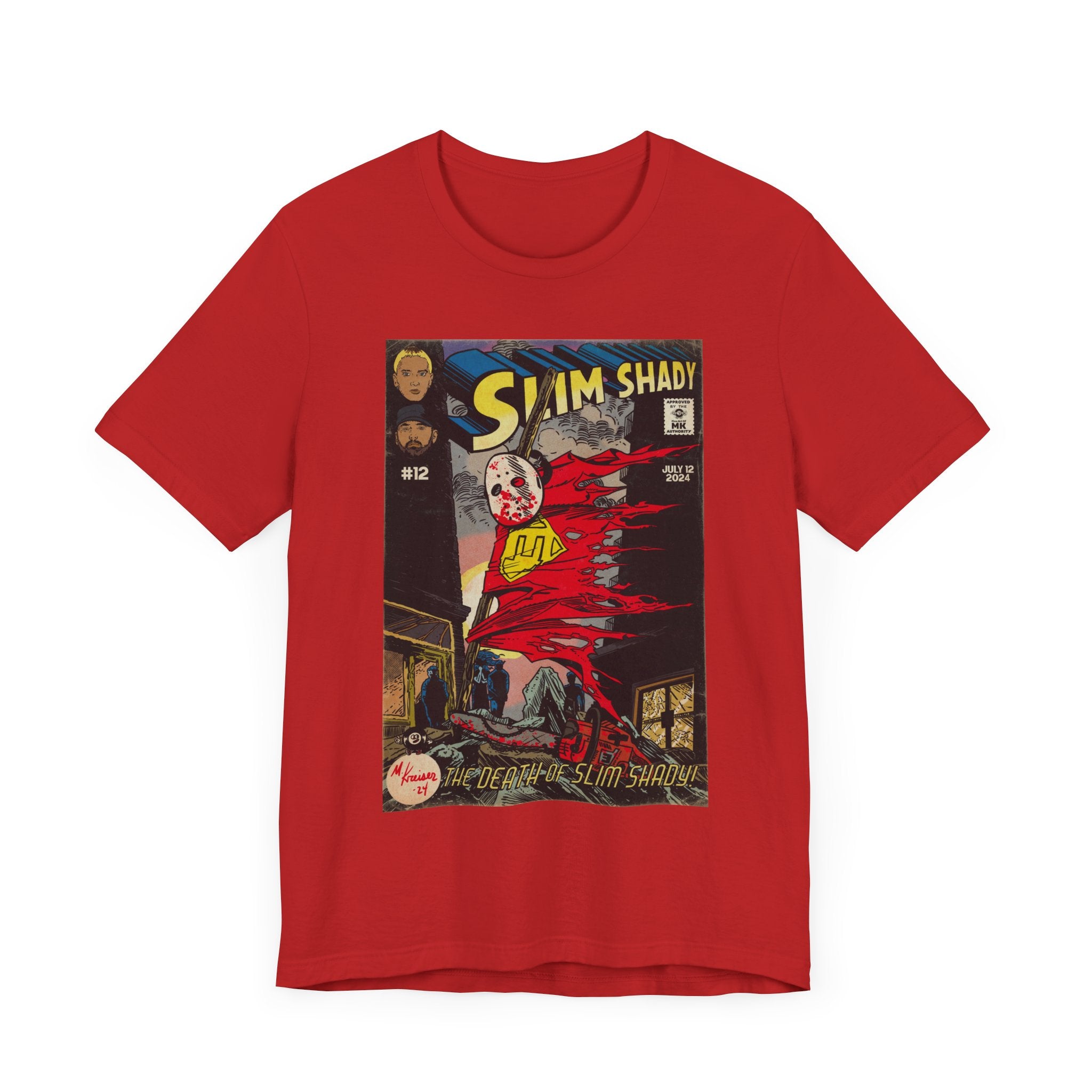 Death of Slim Shady - Unisex Jersey Short Sleeve Tee