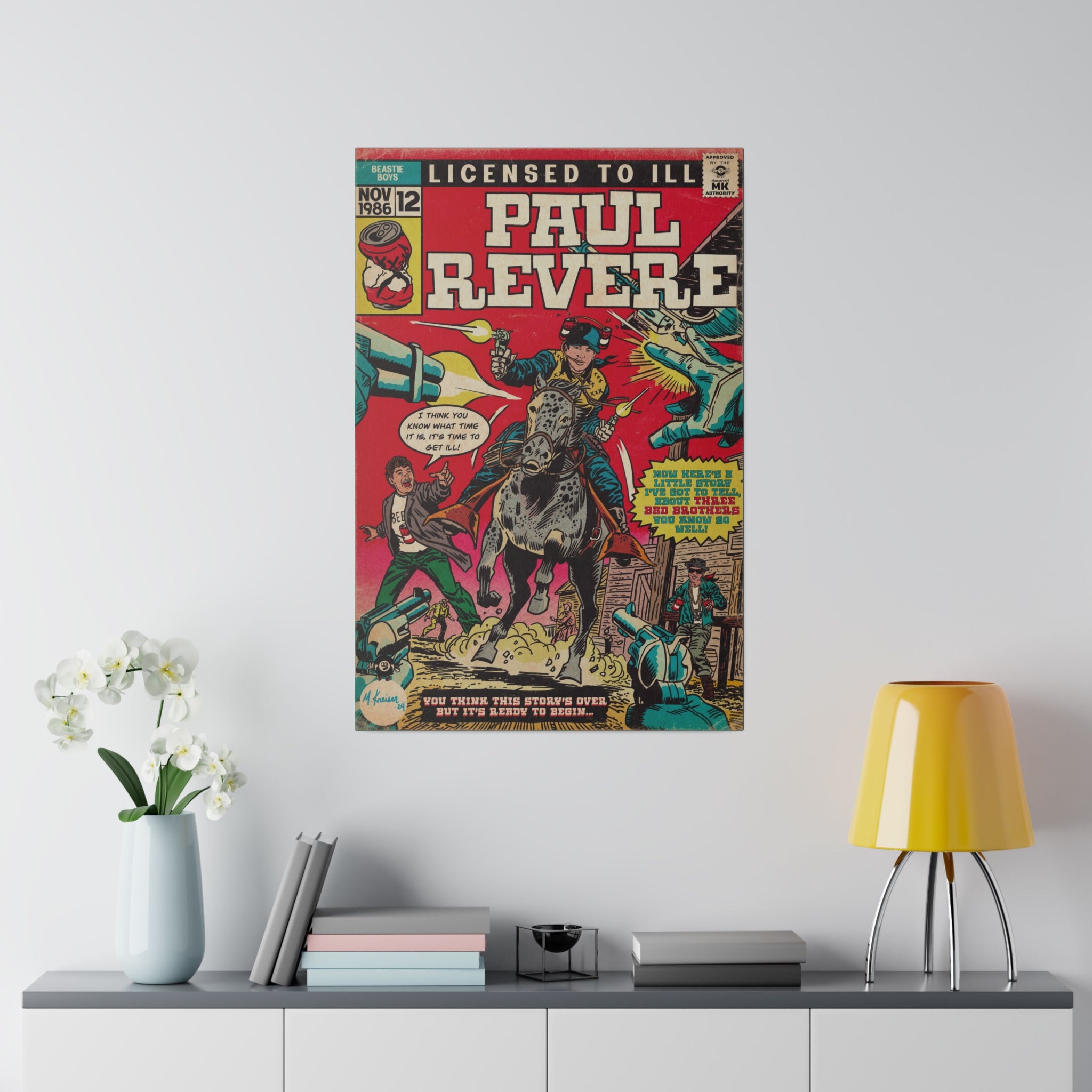 Paul Revere - Matte Canvas, Stretched, 0.75"