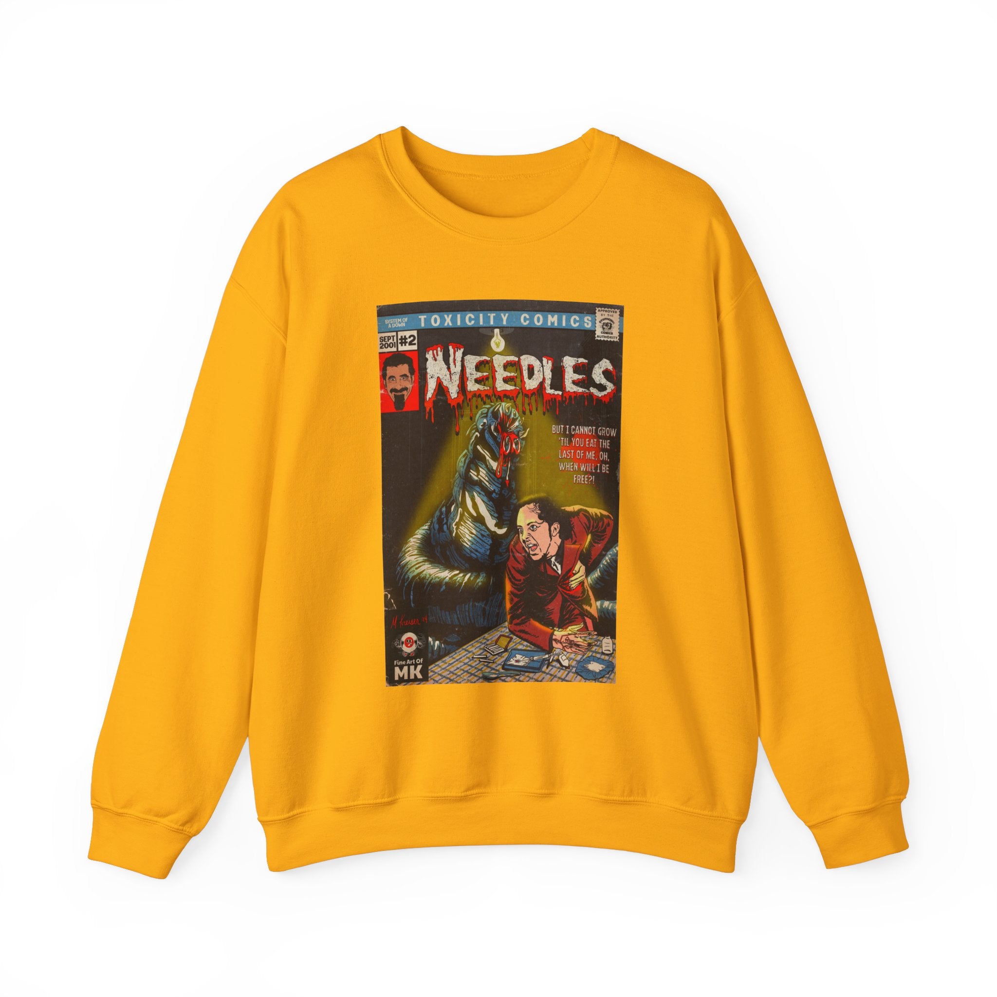 Needles - Unisex Heavy Blend™ Crewneck Sweatshirt