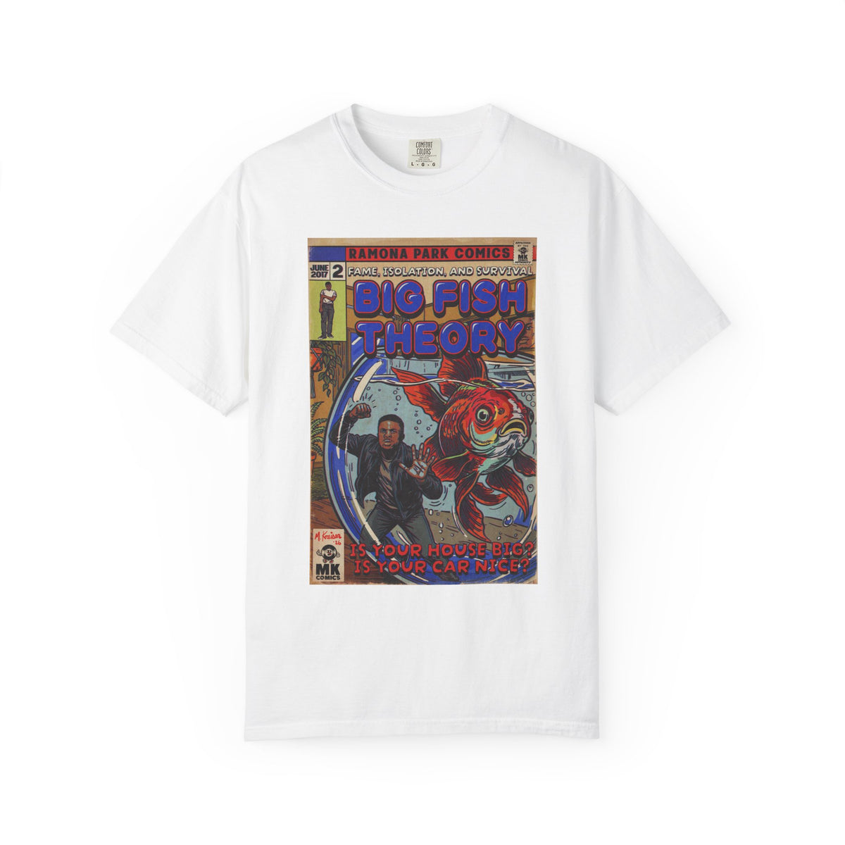 Big Fish Theory - Unisex Garment-Dyed T-shirt