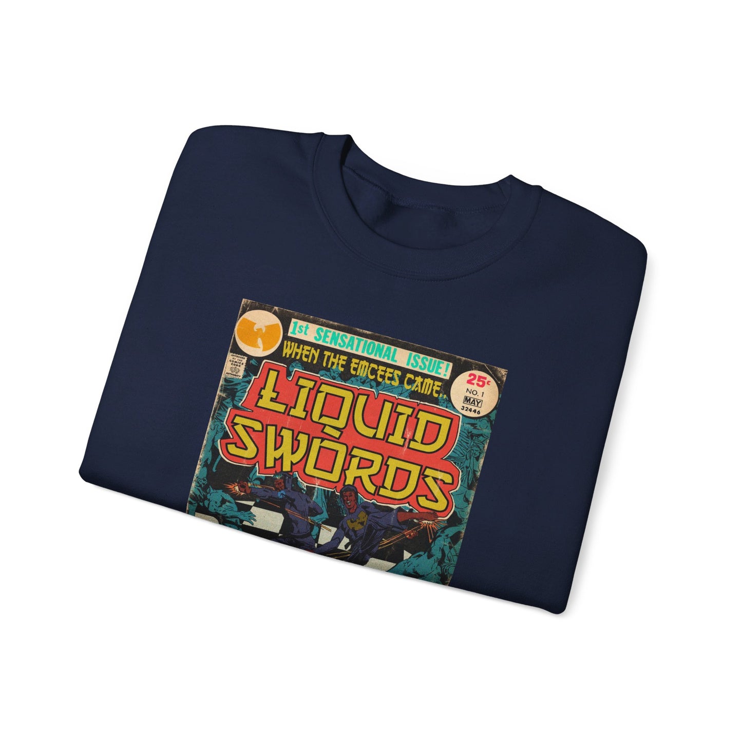 GZA/Genius - Liquid Swords - Unisex Heavy Blend™ Crewneck Sweatshirt
