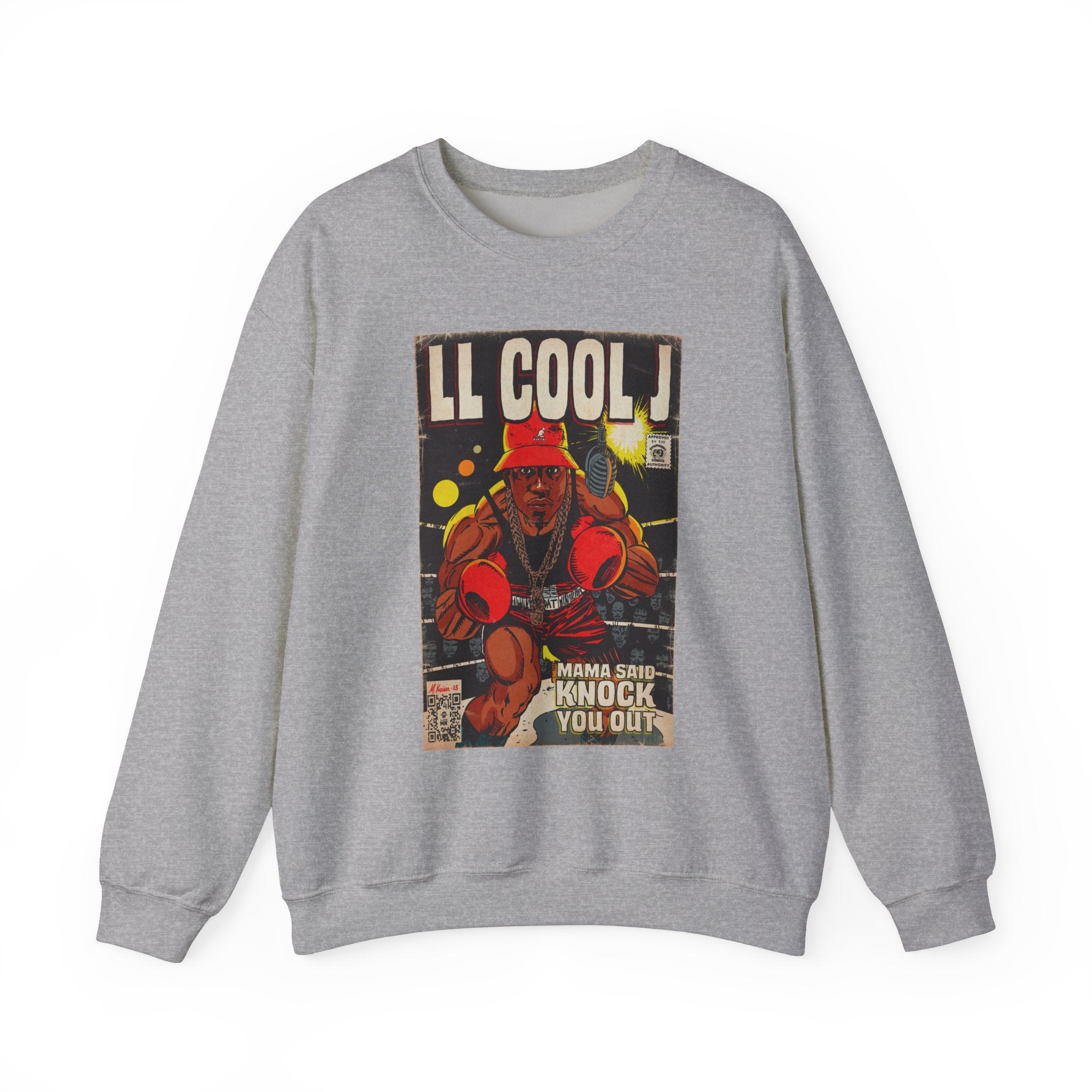 Mama Said Knock You Out - Unisex Heavy Blend™ Crewneck Sweatshirt