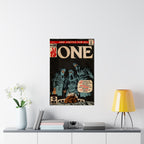 One - Comic Book Art - Vertical Matte Poster