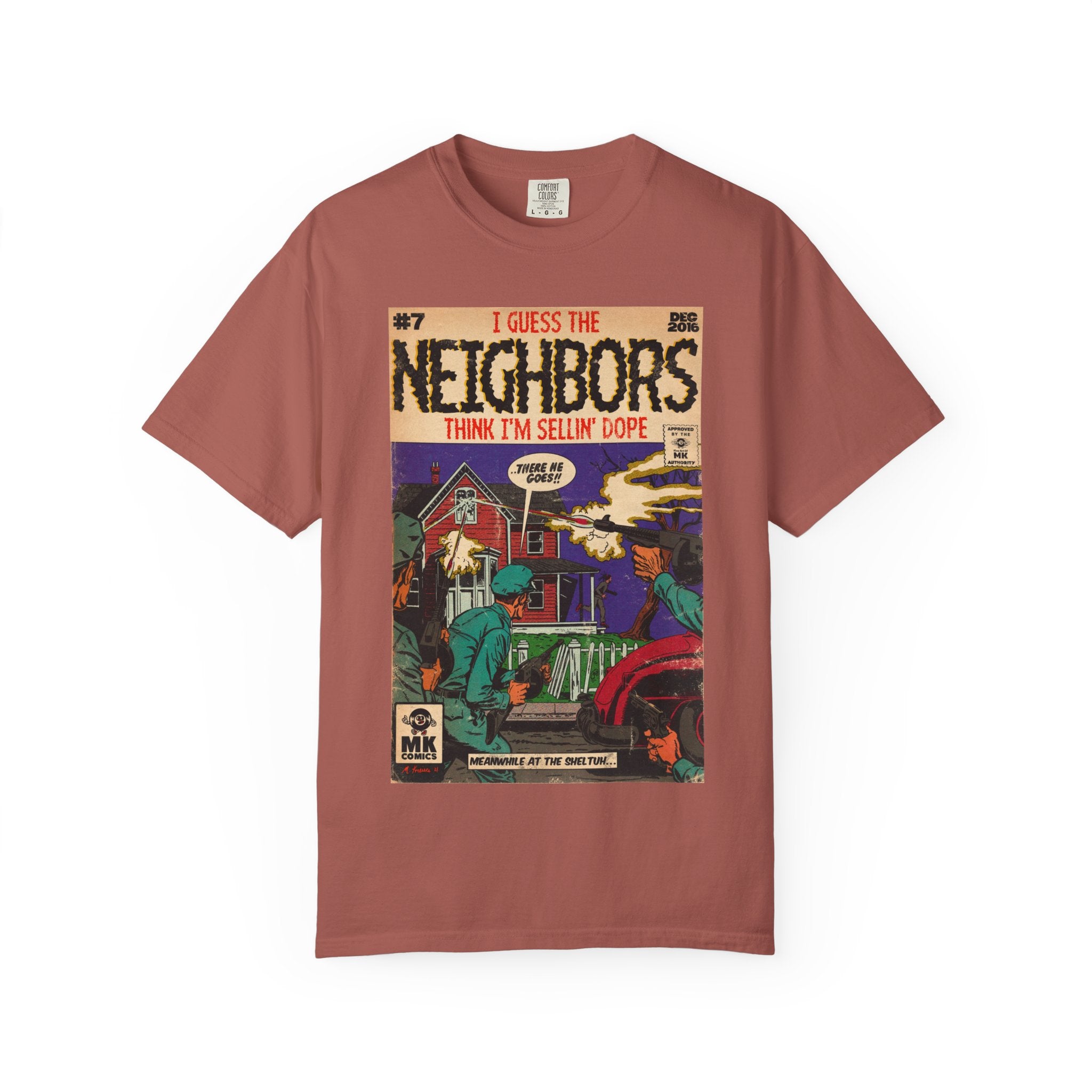 Neighbors - Unisex Comfort Colors T-shirt