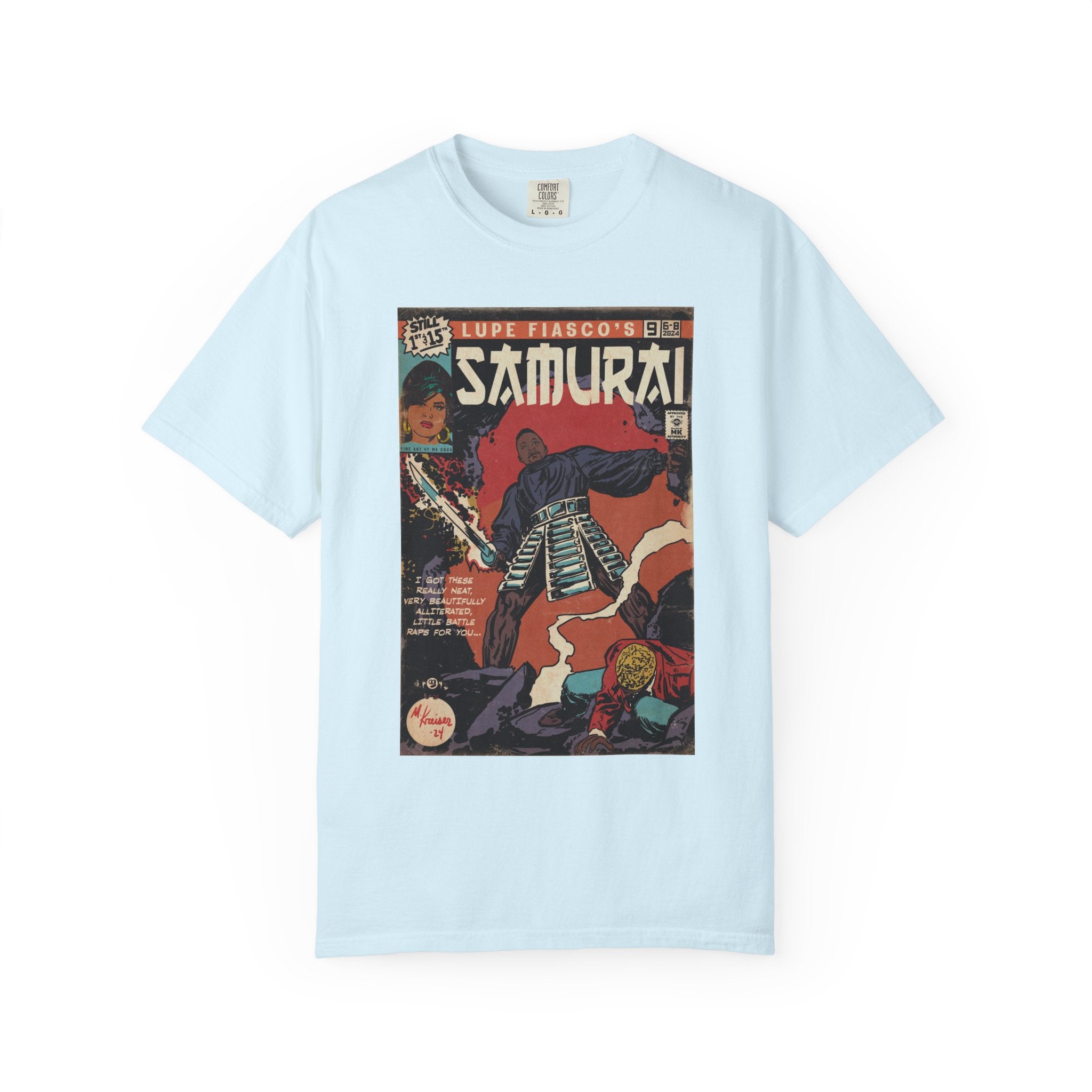 Samurai - Unisex Comfort Colors T-shirt