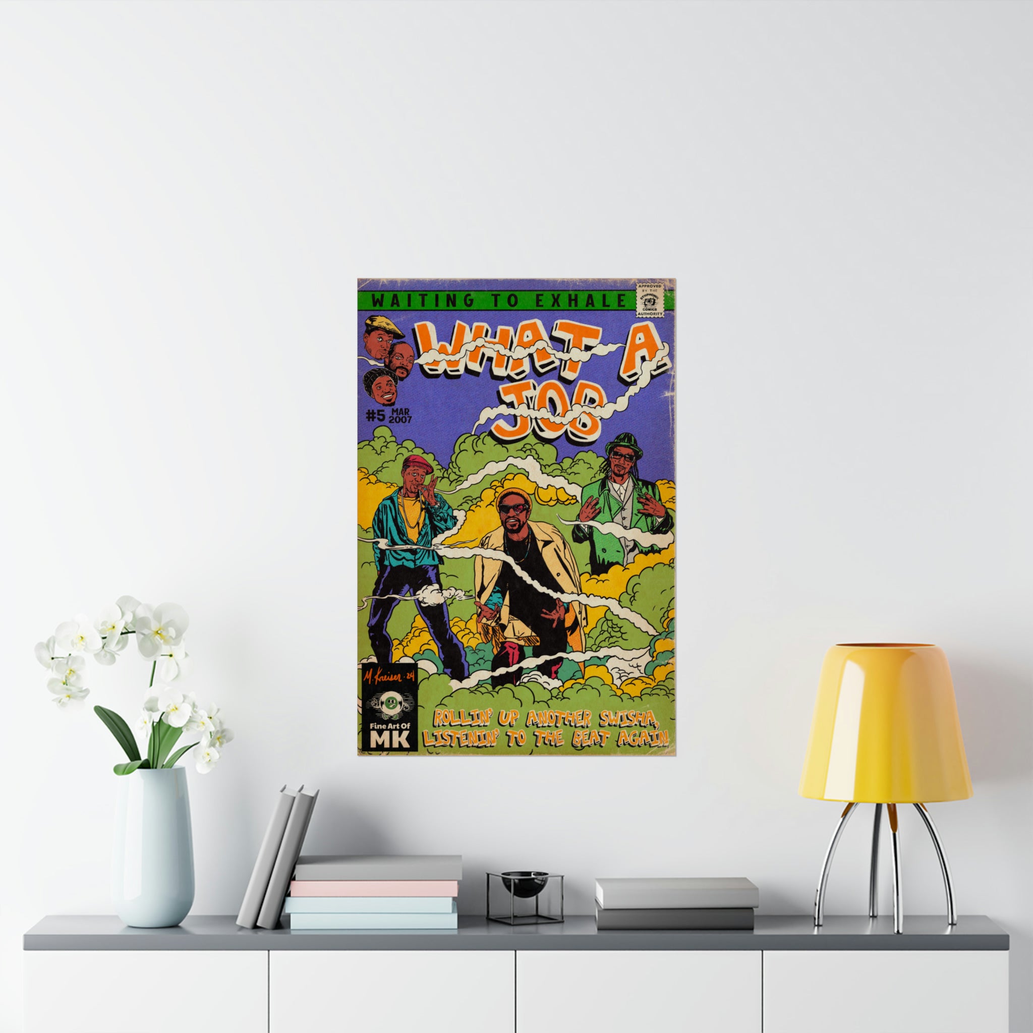 What A Job -  Matte Vertical Poster