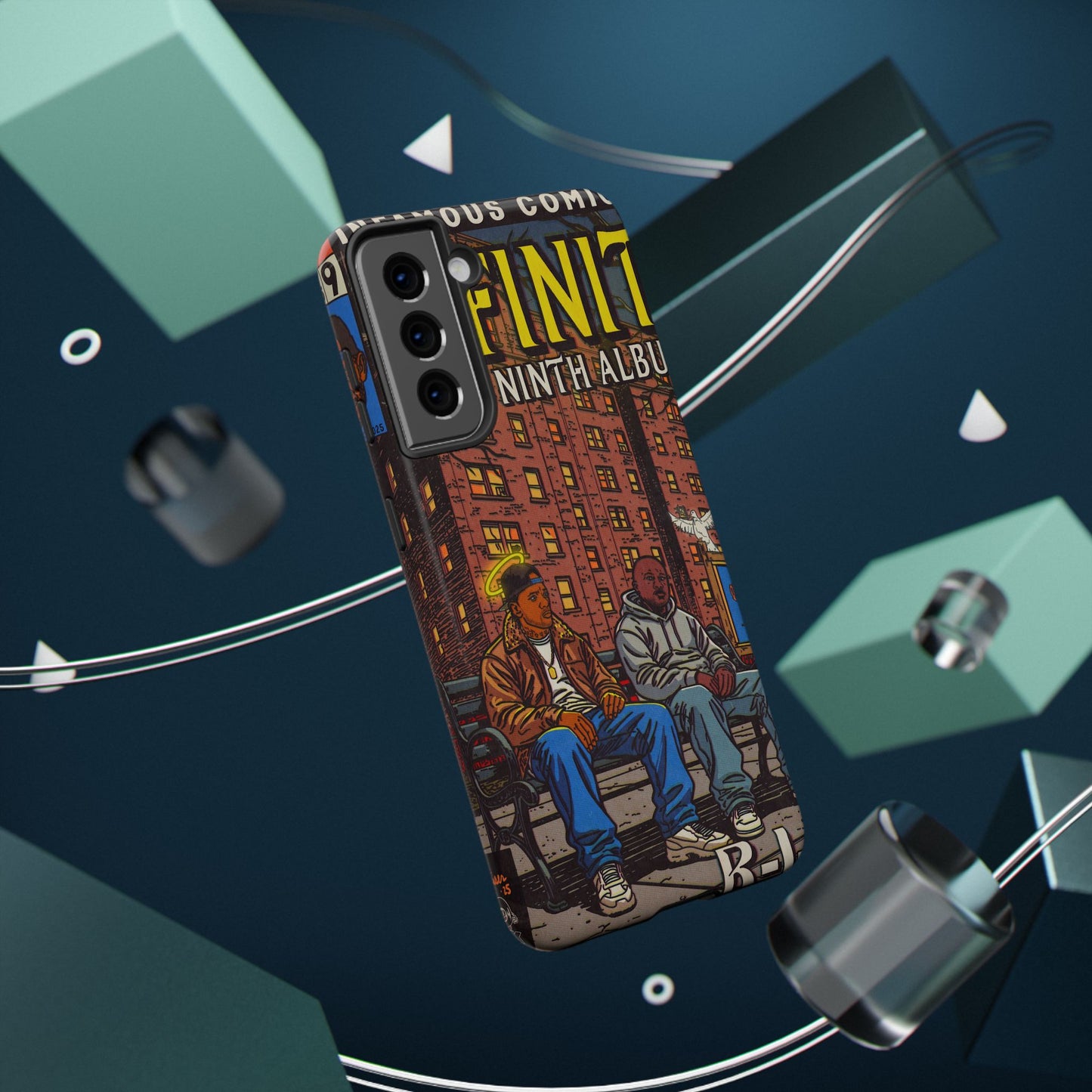 Infinite - Comic Book Art - Impact-Resistant Phone Cases