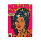 Love is a Losing Game - Velveteen Plush Blanket