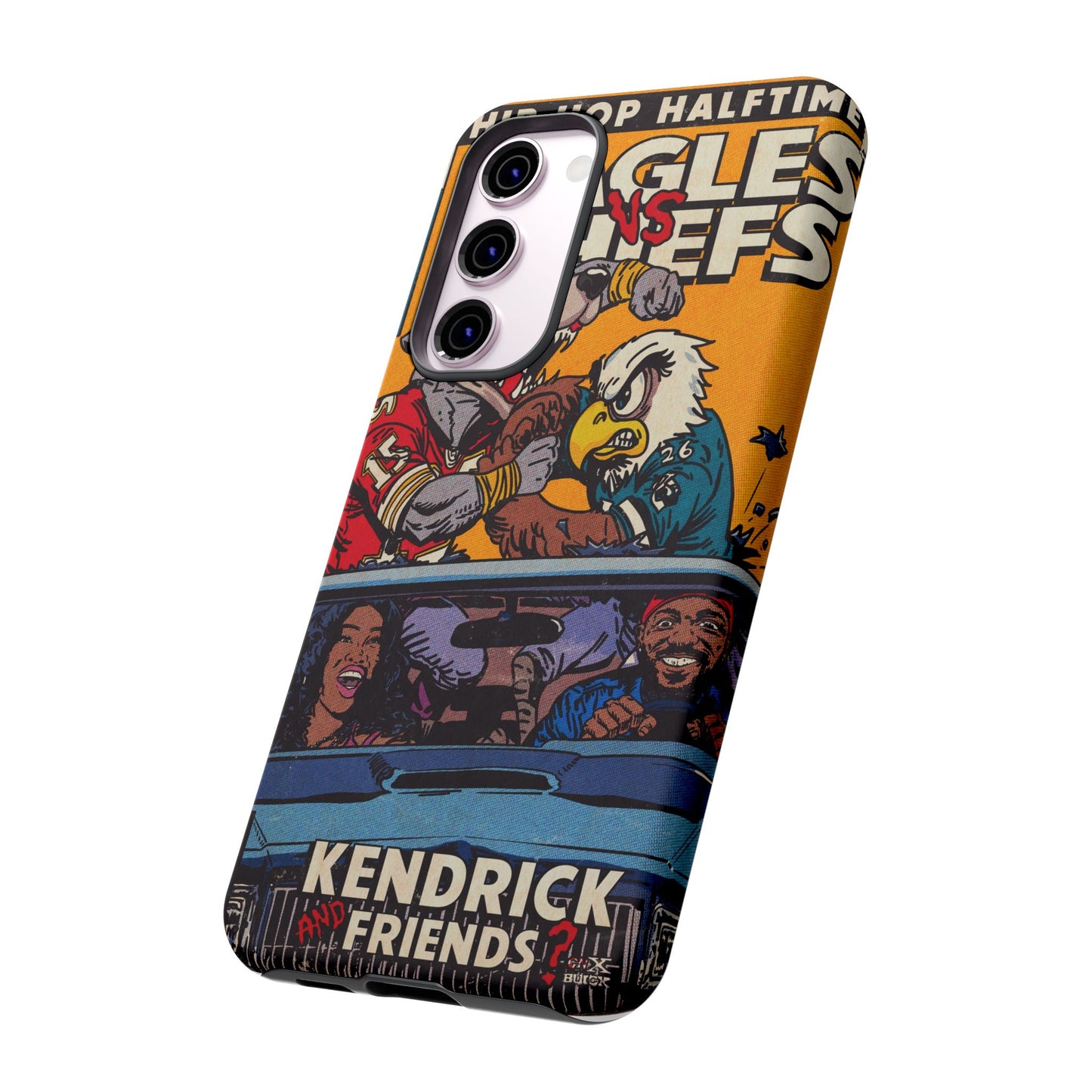 Kendrick & SZA - 2025 Halftime - Eagles vs Chiefs - Tough Phone Cases