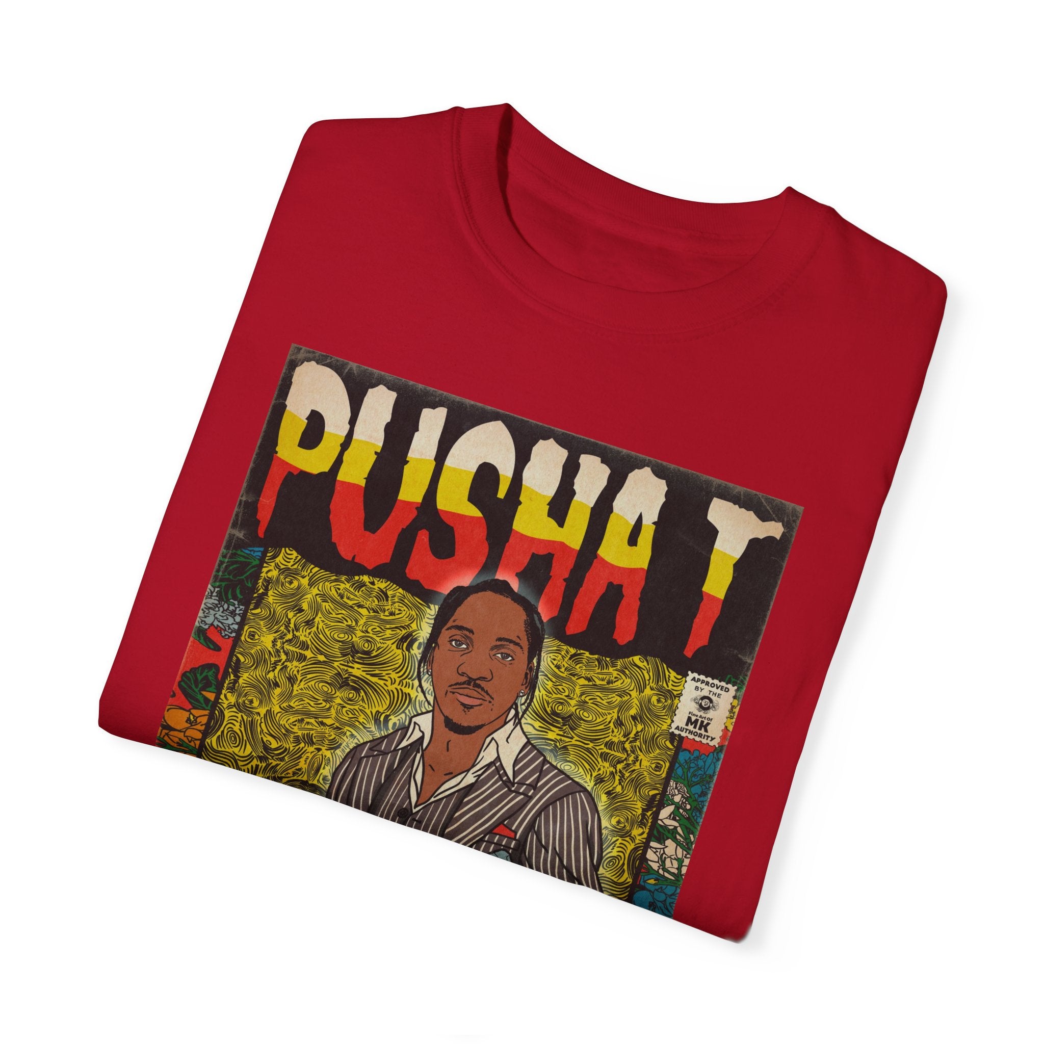 Push - Comic Book Art - Unisex Comfort Colors T-shirt