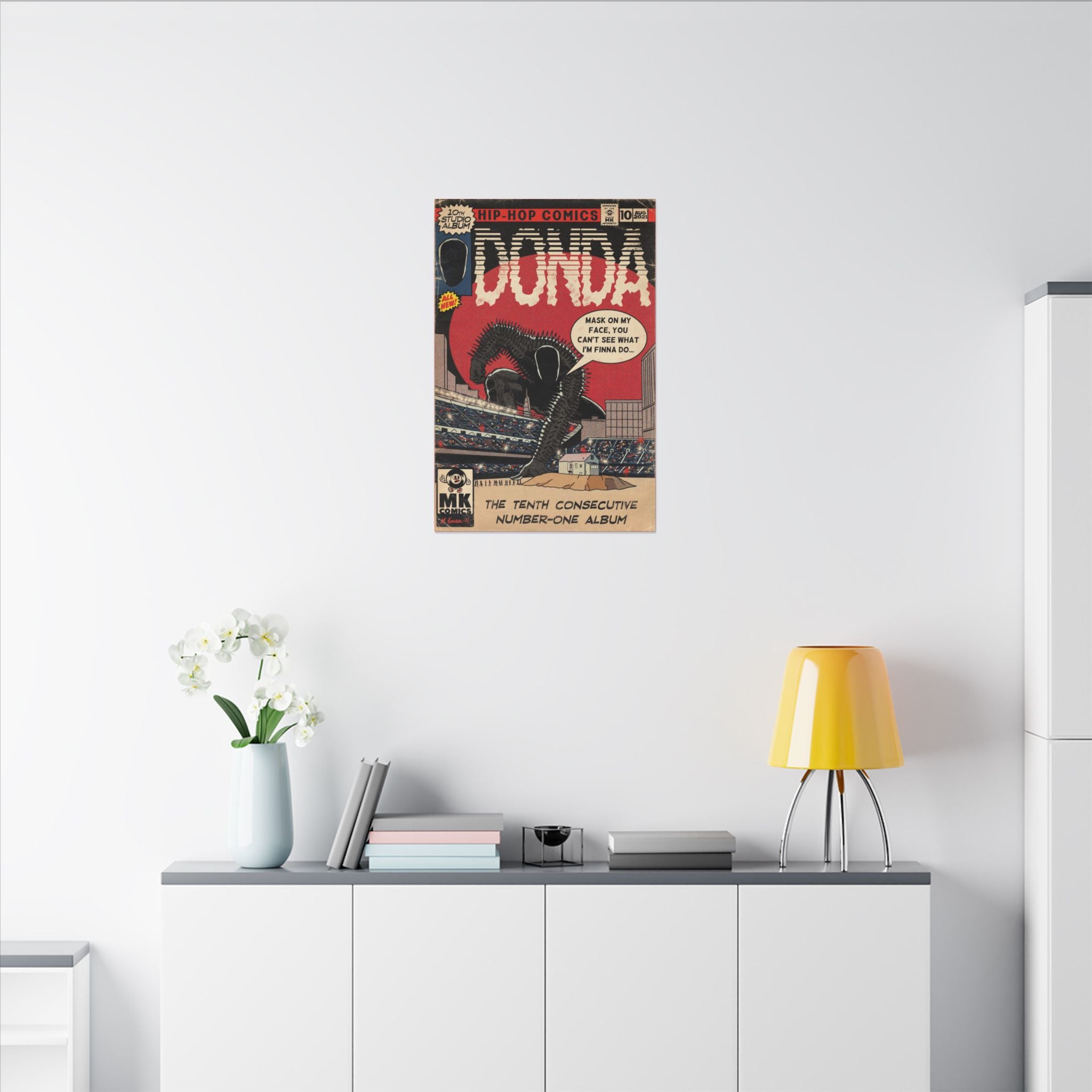 Don - Matte Canvas, Stretched, 0.75" (Multi-Size)