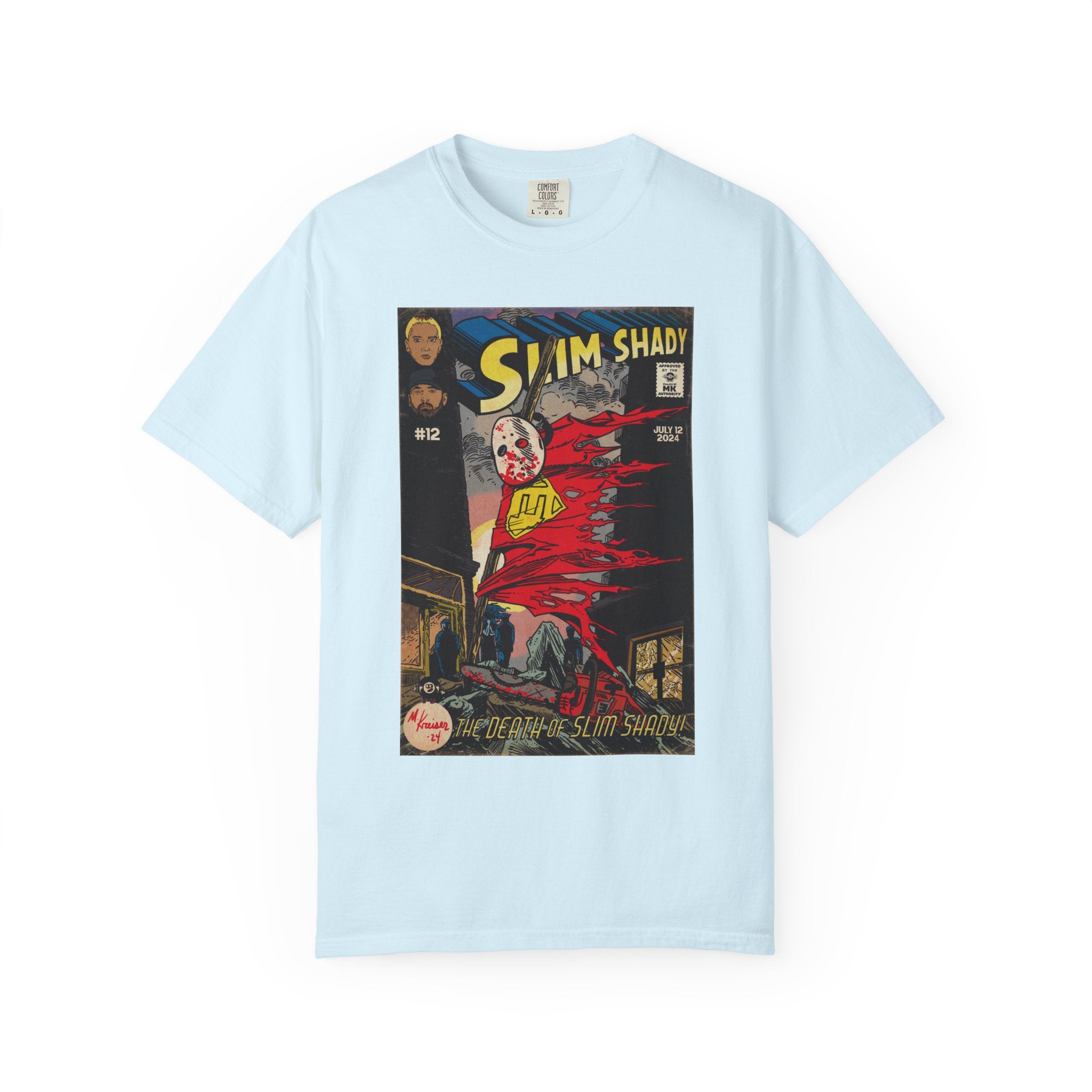 Death of Slim Shady - Unisex Comfort Colors T-shirt