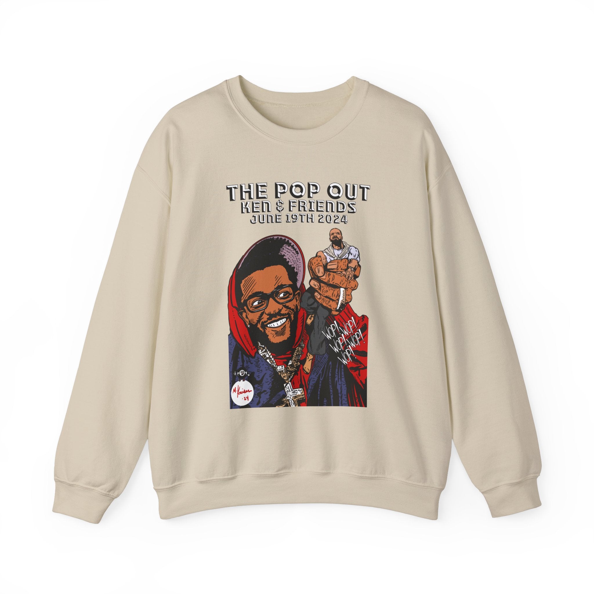The Pop Out - Unisex Heavy Blend™ Crewneck Sweatshirt