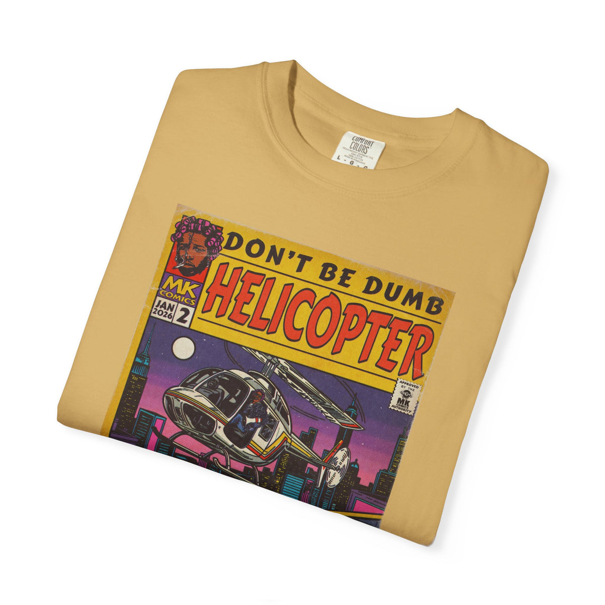 Helicopter - Unisex Comfort Colors T-shirt