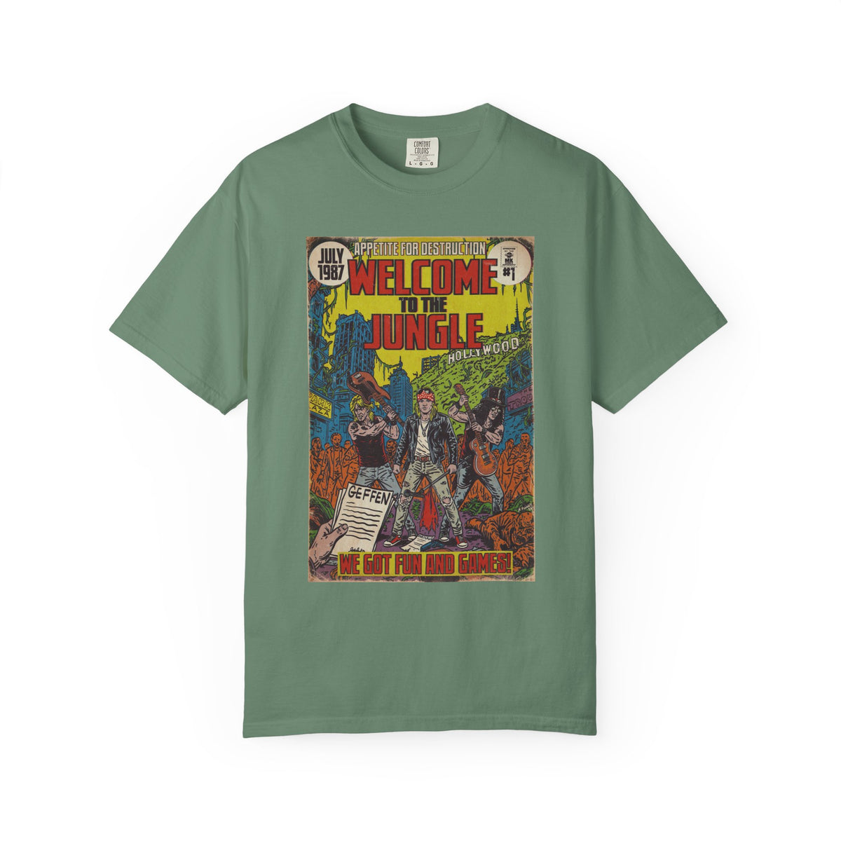 Welcome to the Jungle -Unisex Comfort Colors T-shirt