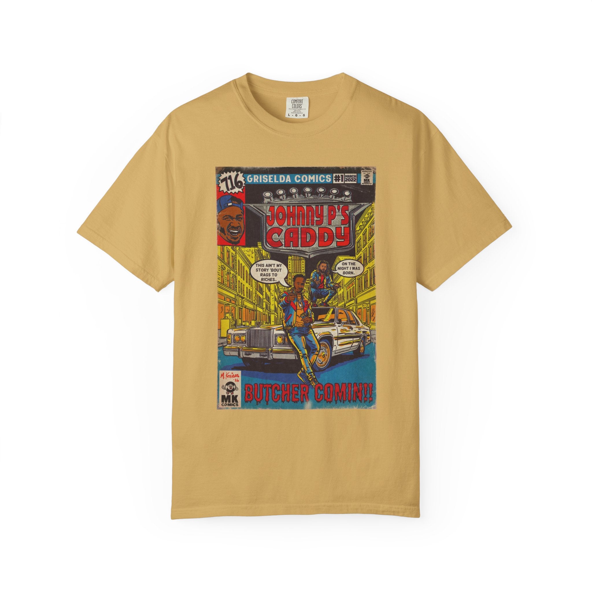 Johnny P's Caddy - Unisex Comfort Colors T-shirt