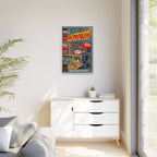 99 Problems - Matte Canvas, Framed (Multi-color)