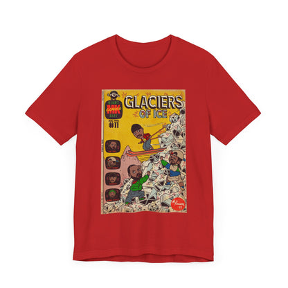 Rae, Ghost, Masta - Glaciers of Ice - Unisex Jersey Short Sleeve Tee