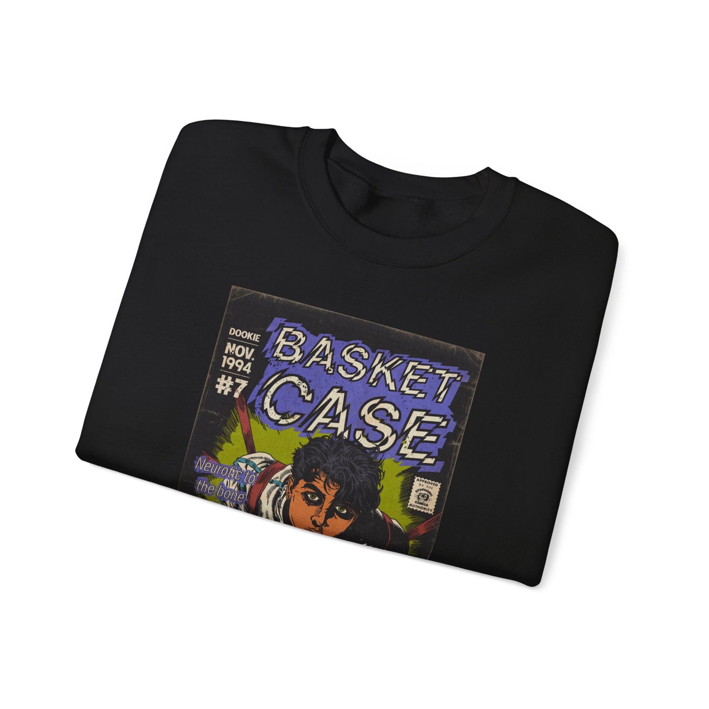 Green Day - Basket Case - Unisex Heavy Blend™ Crewneck Sweatshirt