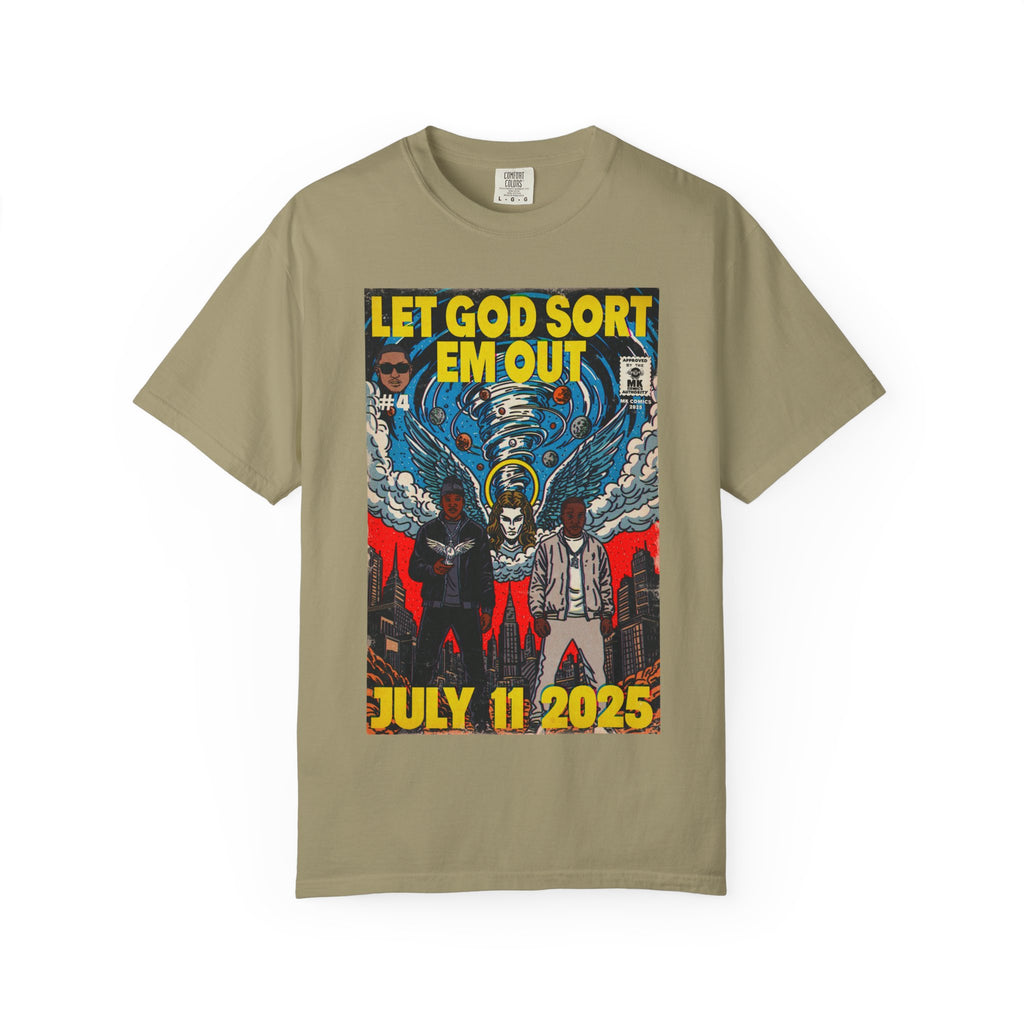 Let God Sort Em Out - Unisex Comfort Colors T-shirt