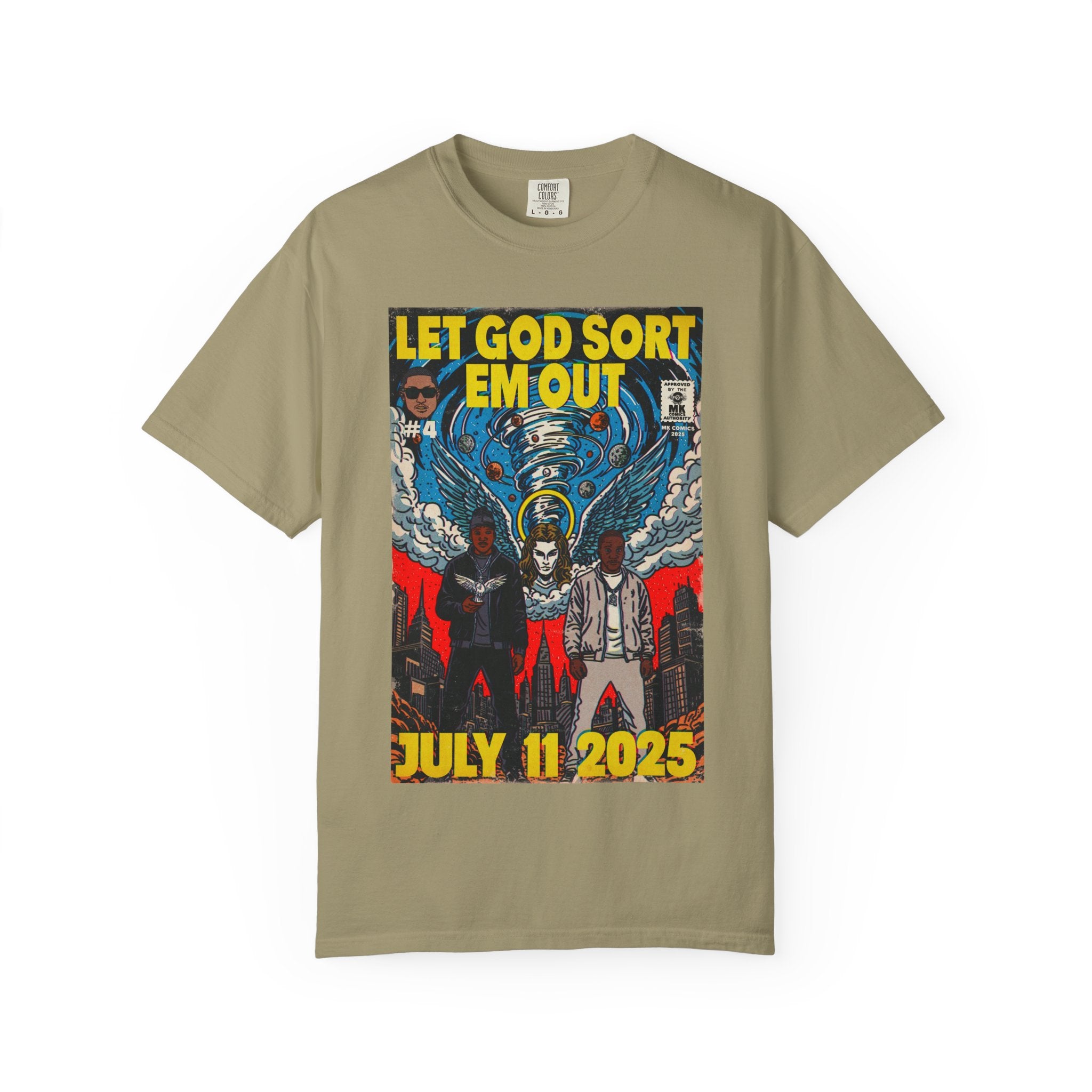 Let God Sort Em Out - Unisex Comfort Colors T-shirt